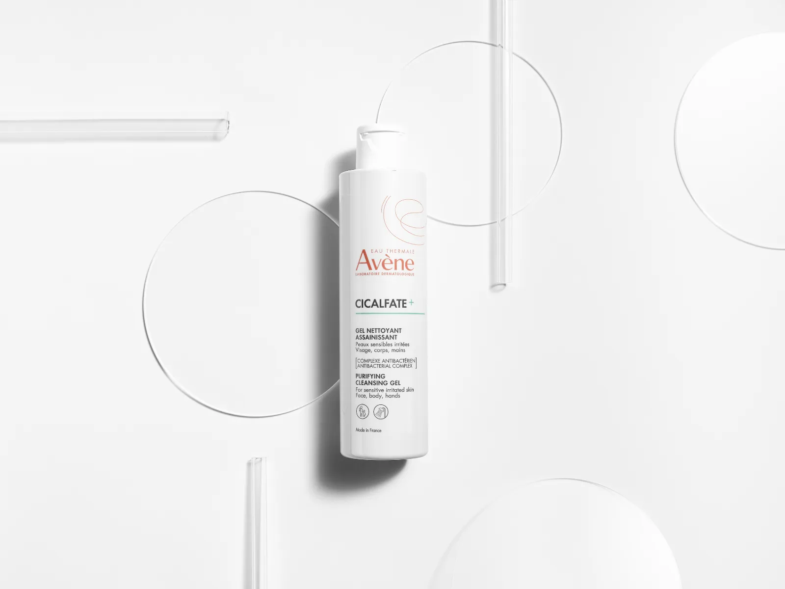 AVENE Cicalfate+ attīrošs gels, 200 ml - Produkta attēls 4