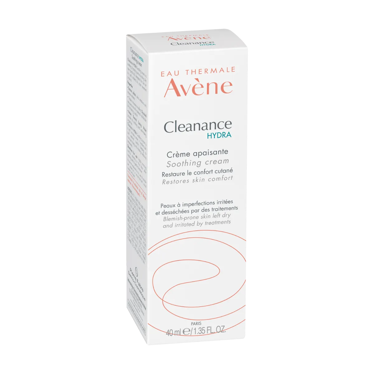 AVÈNE Cleanance Hydra nomierinošs krēms, 40ml - Produkta attēls 2