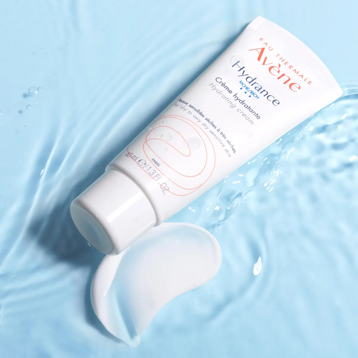 AVÈNE Hydrance Rich krēms sausai sejas ādai, 40ml - Produkta attēls 3