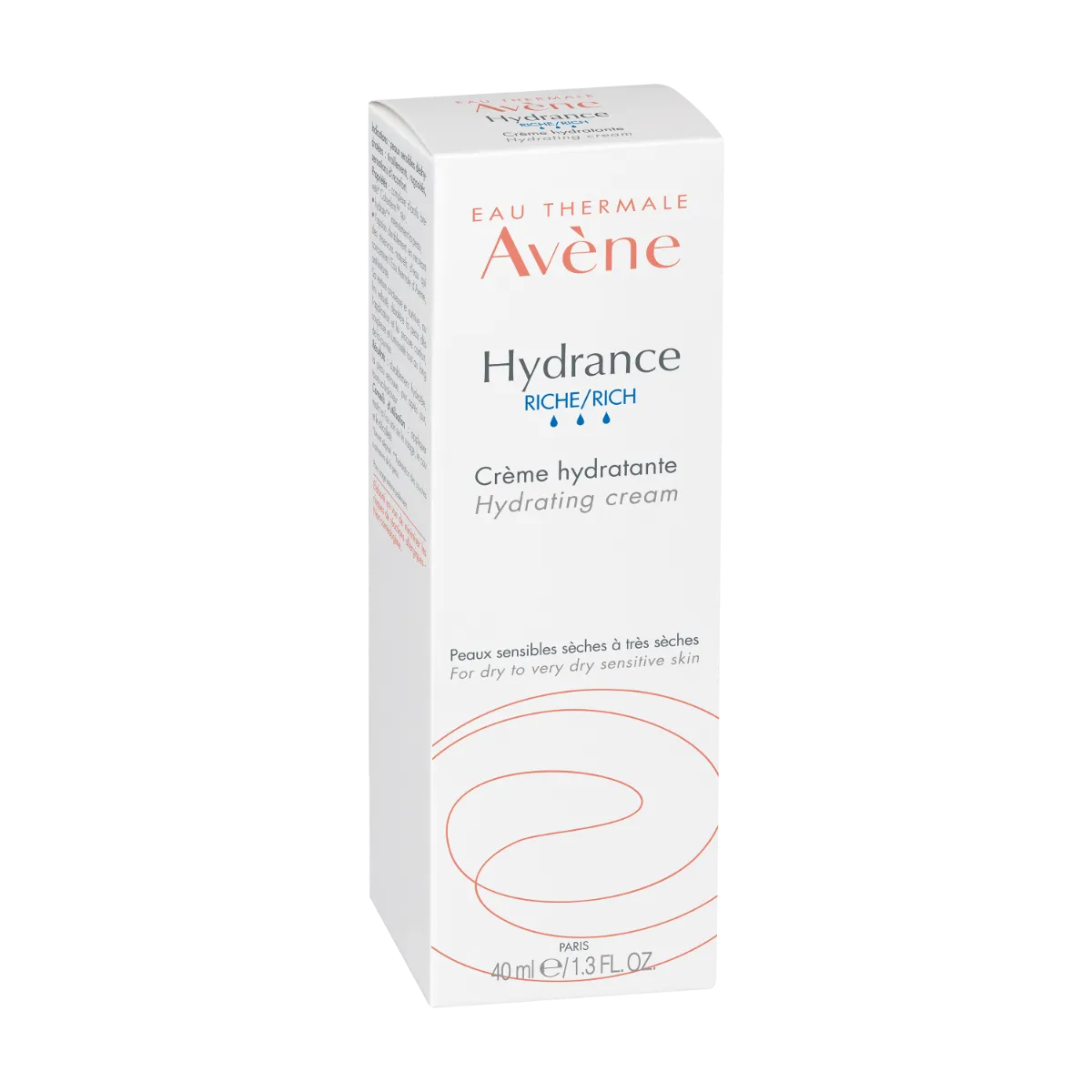 AVÈNE Hydrance Rich krēms sausai sejas ādai, 40ml - Produkta attēls 2