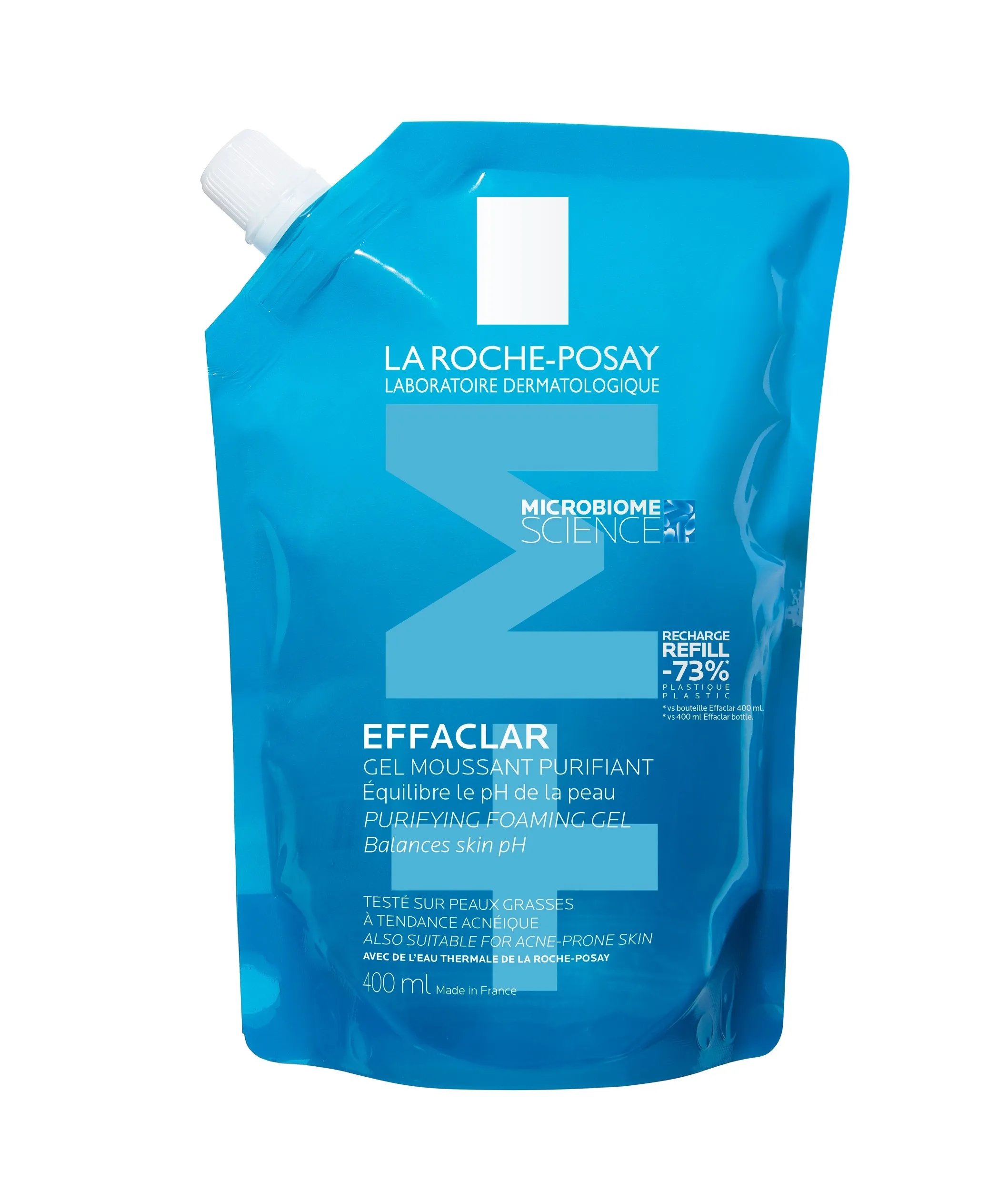 LA ROCHE-POSAY Effaclar attīroša želeja (uzp.iep), 400 ml - Produkta attēls 