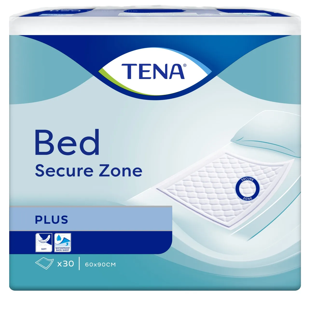 TENA Bed Plus paladziņi 60x90cm, 30 gab. - Produkta attēls 