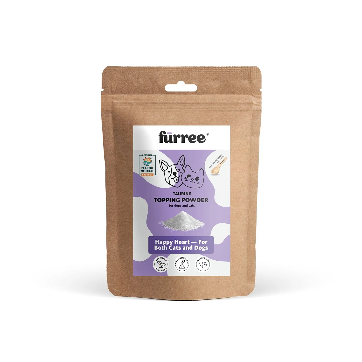 Fürree Topping Taurīna pulveris 100g suņiem, kaķiem - Produkta attēls 