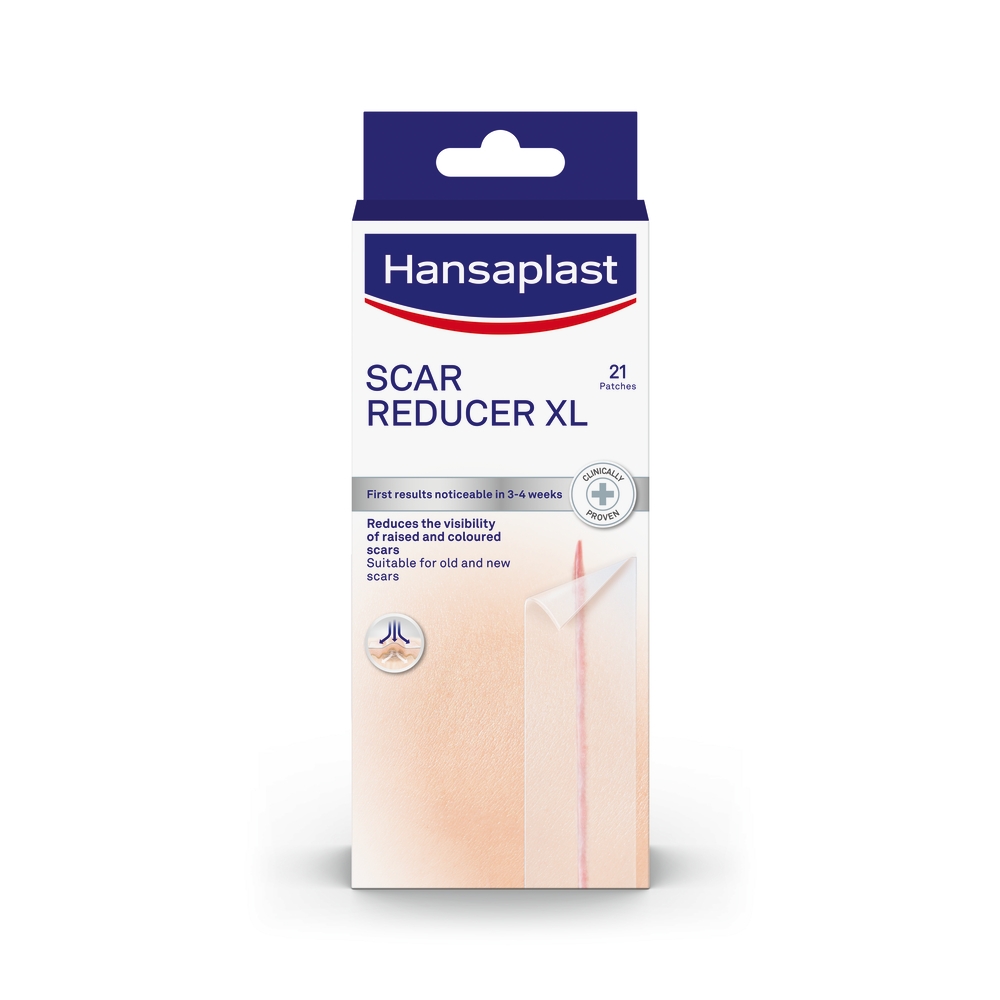 HANSAPLAST Scar Reducer XL izmēra plāksteri hipertrofisku un keloīdu r - Produkta attēls 