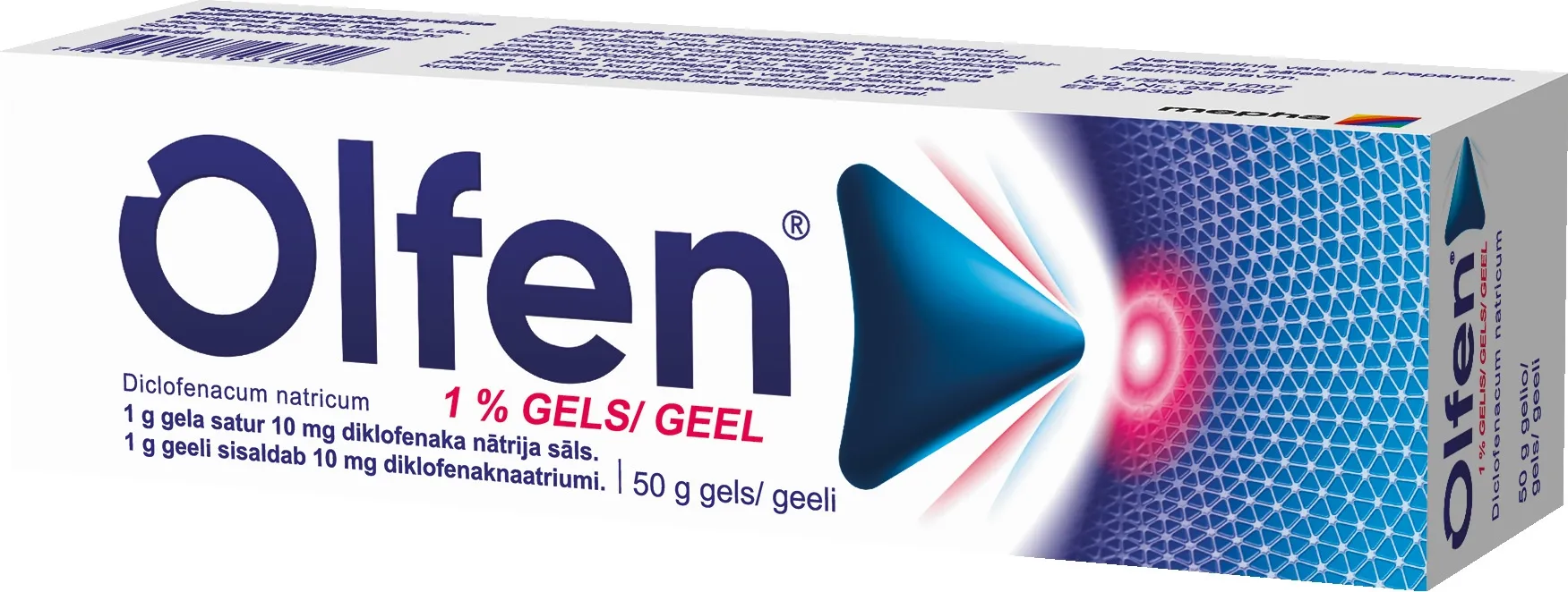 OLFEN 1 % gēls, 50 g. - Produkta attēls 