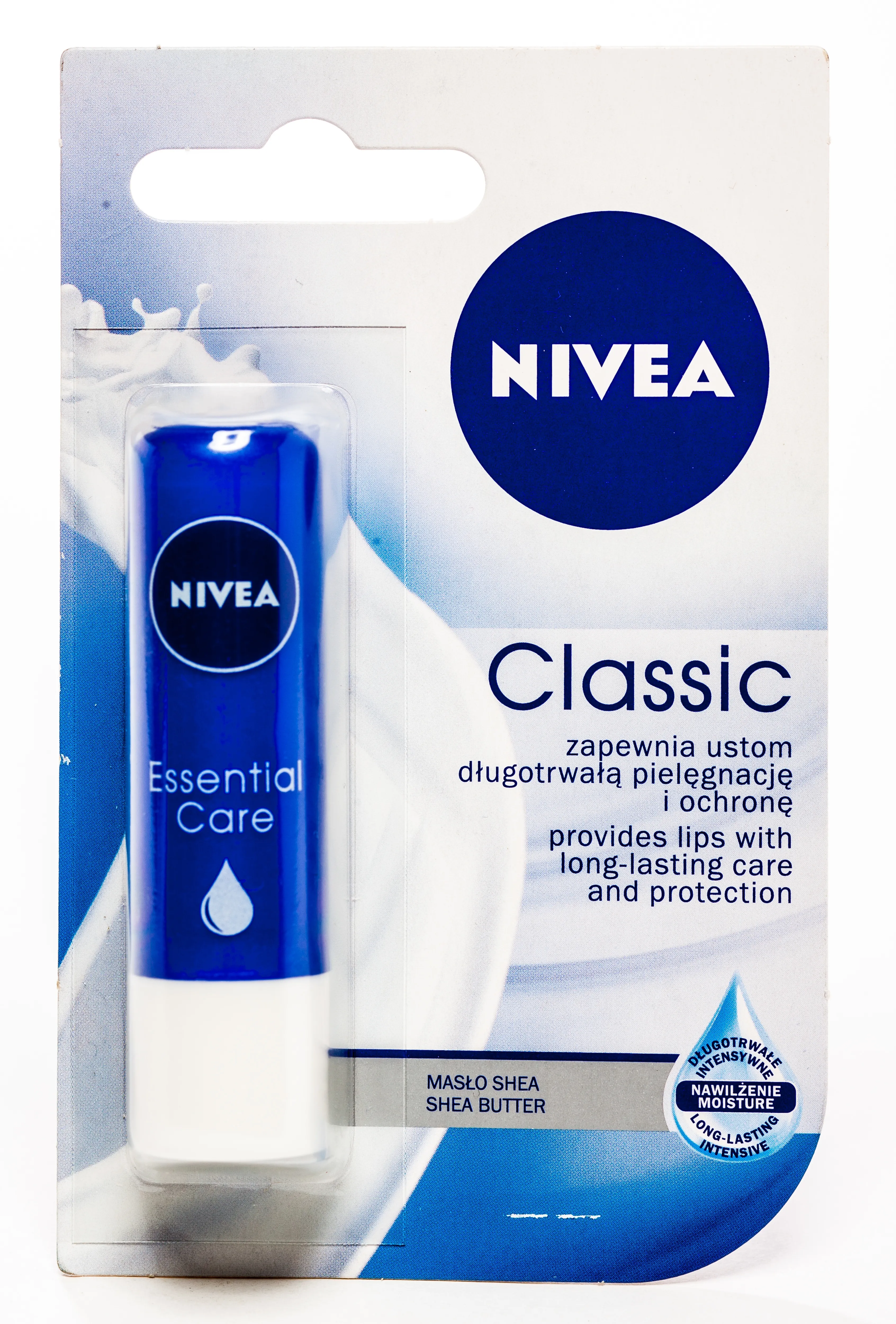 NIVEA Original Care lūpu balzāms, 4,8 g - Produkta attēls 