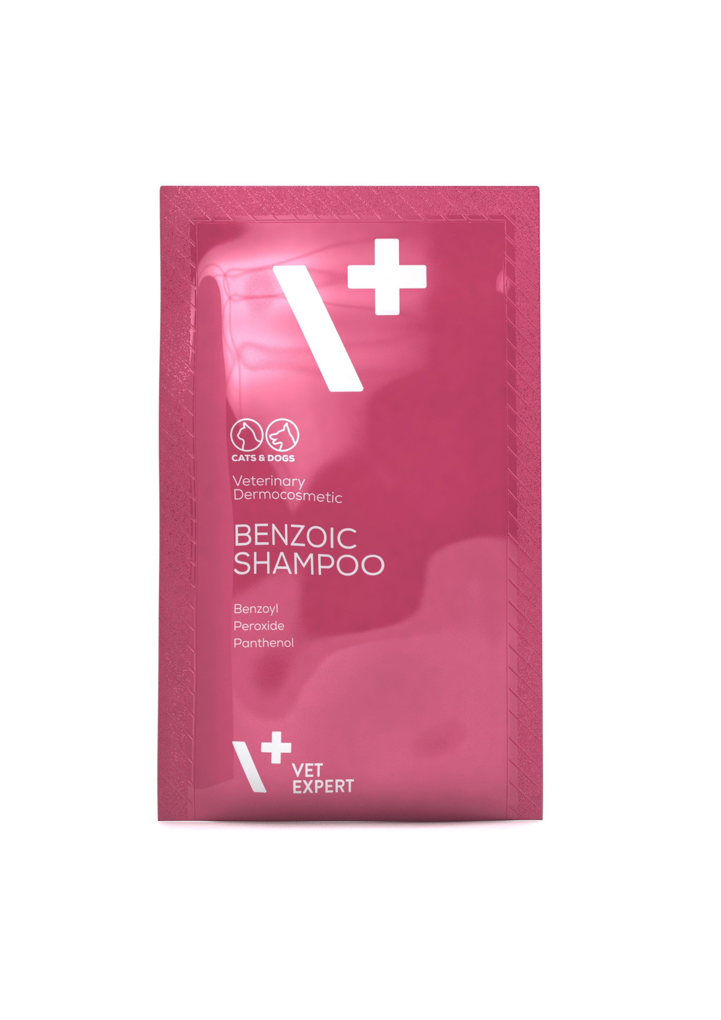 VE BENZOIC SHAMPOO PACIŅĀ 15ML N1 (sarkans) - Produkta attēls 2