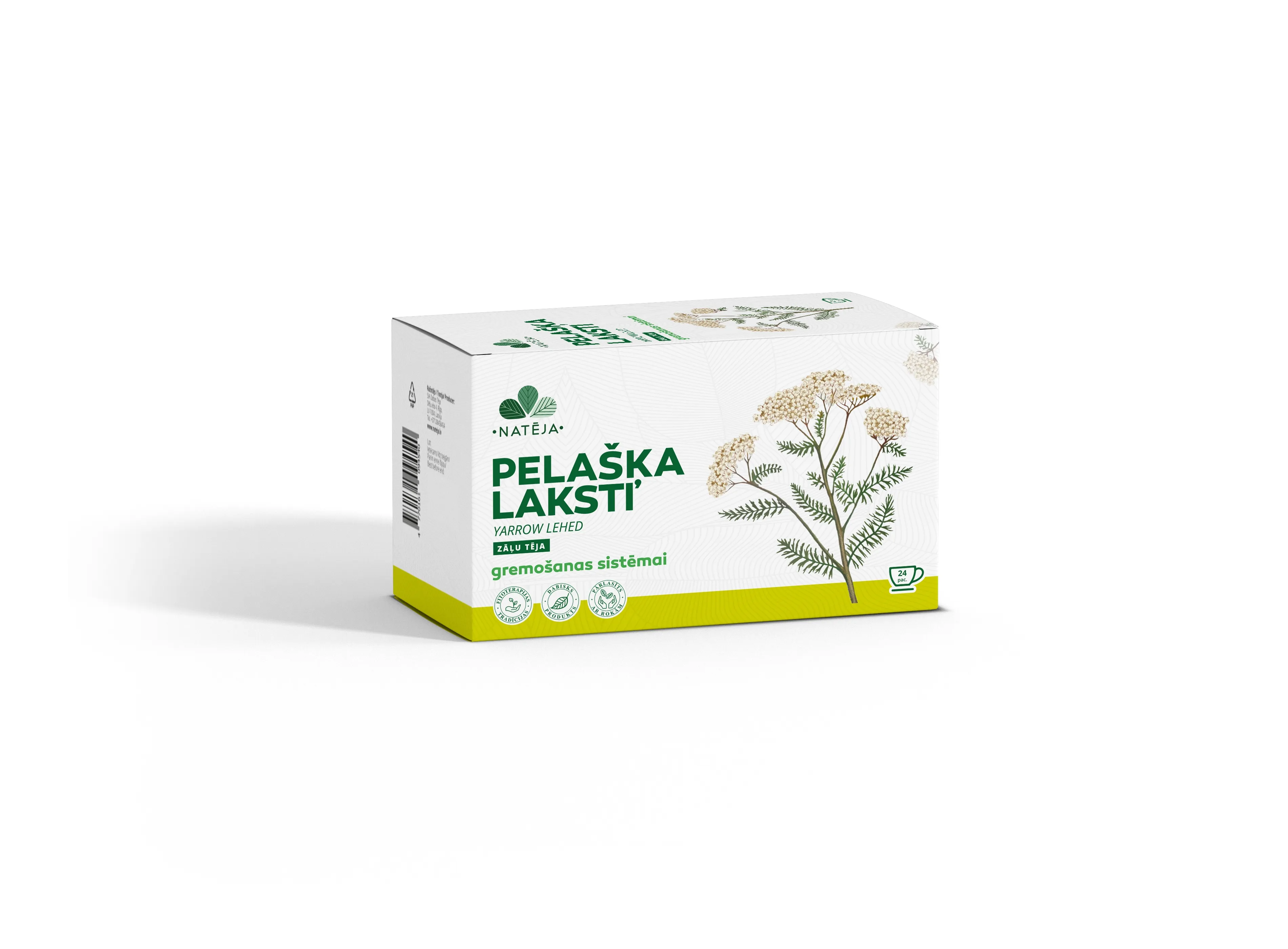 NATĒJA Pelašķa laksti, zāļu tēja, 24 gab - Produkta attēls 