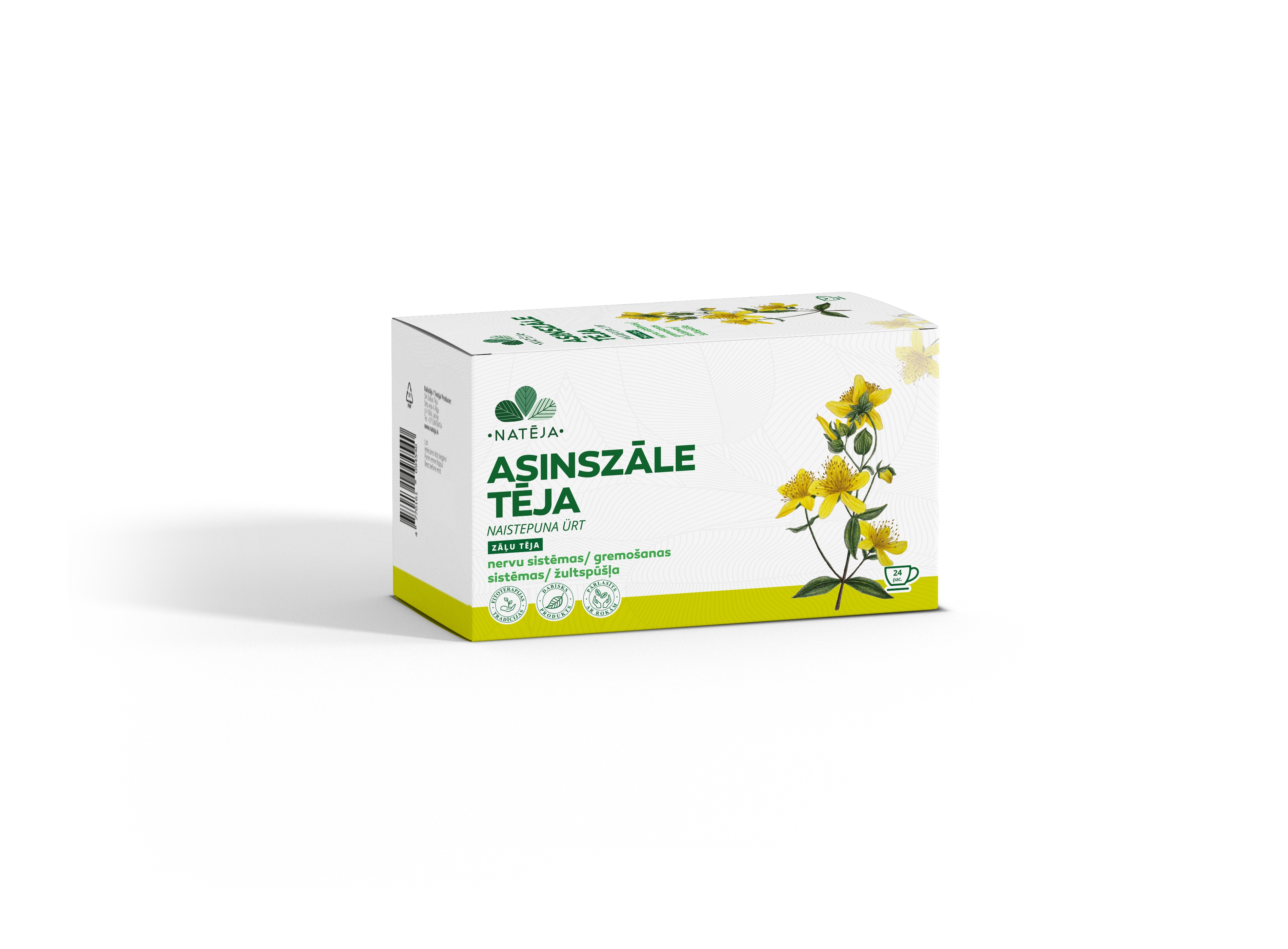 NATĒJA Asinszāles tēja, 24 gab - Produkta attēls 