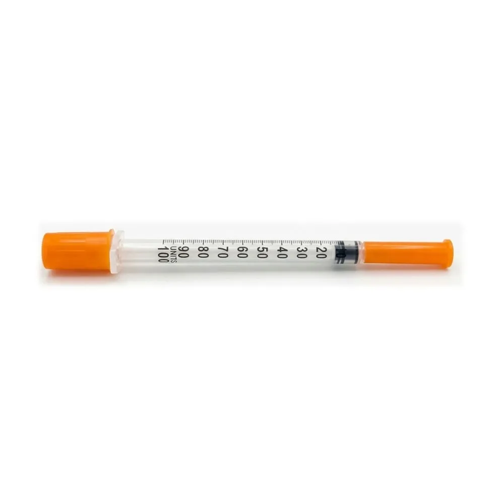Insulīna šļirce (29 g), 1 ml, 100 gab - Produkta attēls 