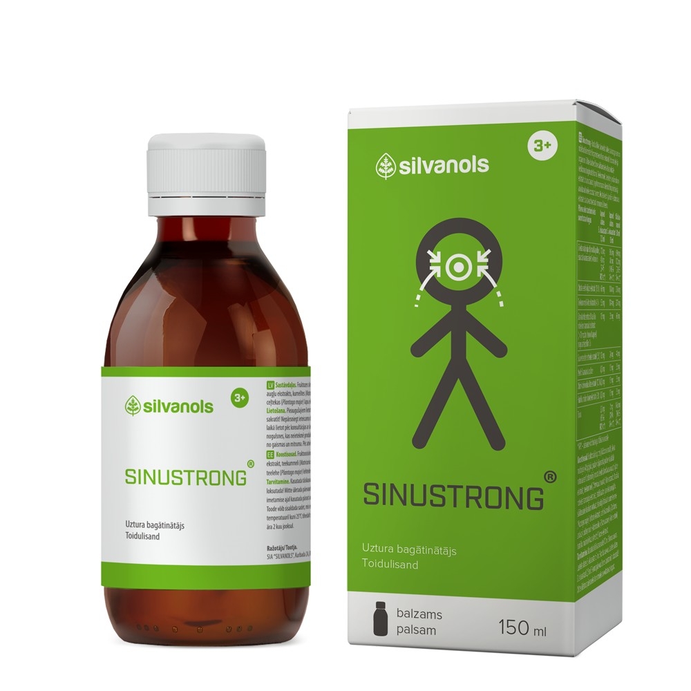 SILVANOLS Sinustrong balzāms, 150 ml - Produkta attēls 