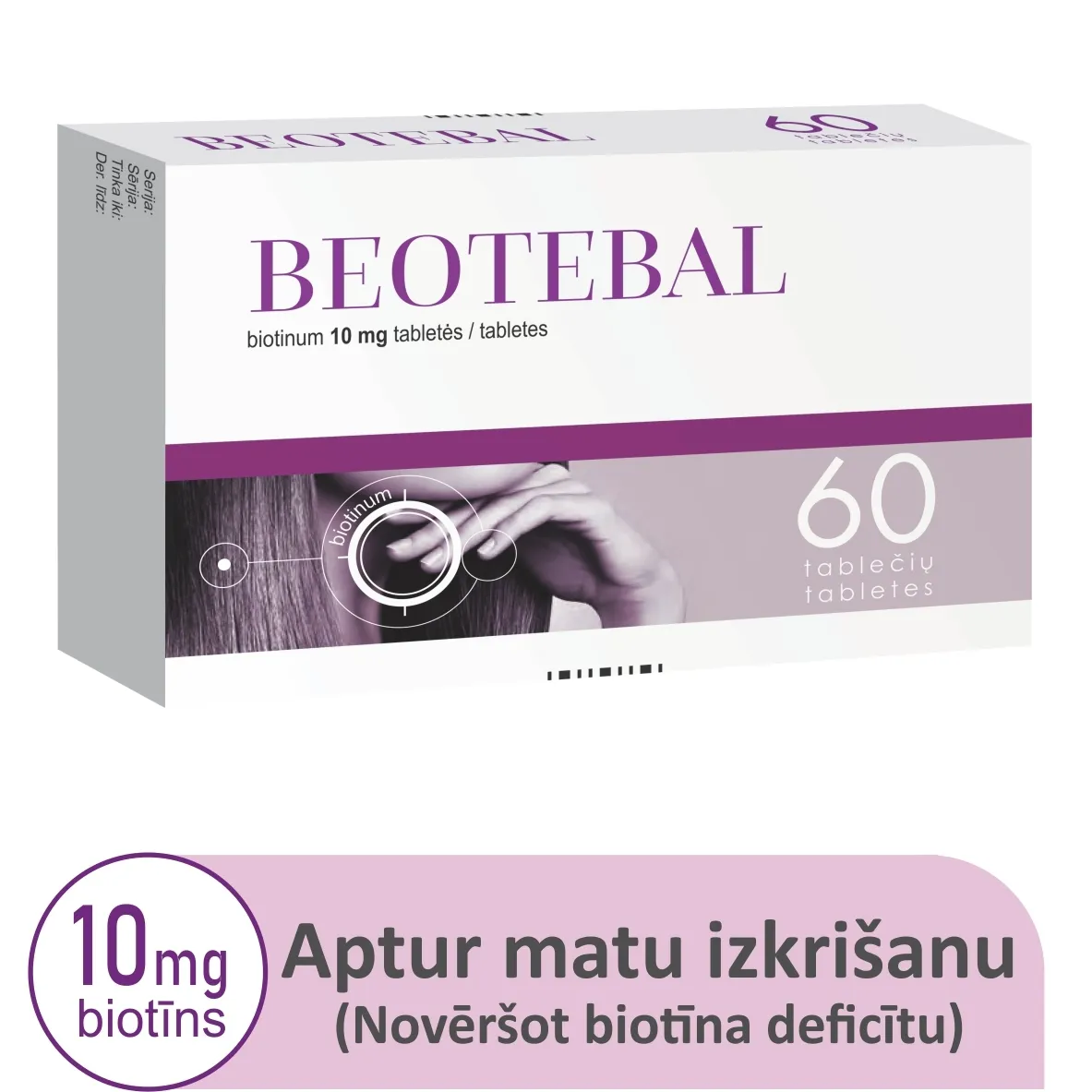 BEOTEBAL 10 mg tabletes, 60 gab. - Produkta attēls 5
