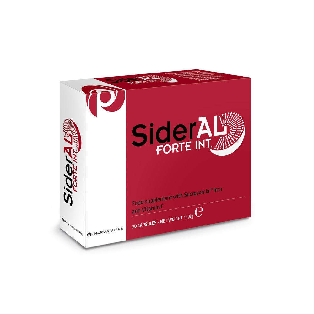 SIDERAL® Forte 30mg kapsulas, 20gab. - Produkta attēls 