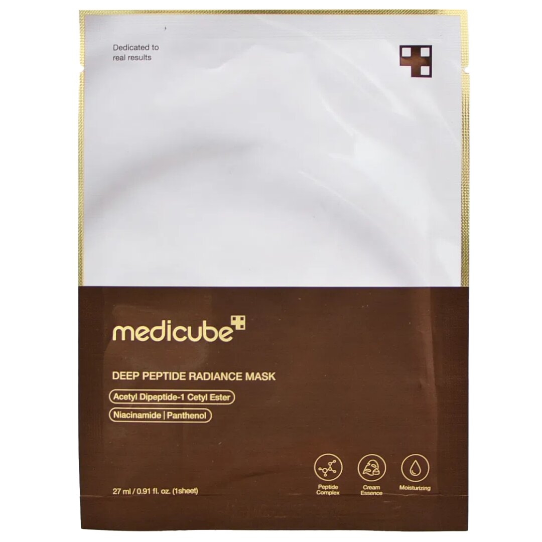 MEDICUBE Deep Peptide Radiance auduma maska, 20 g - Produkta attēls 