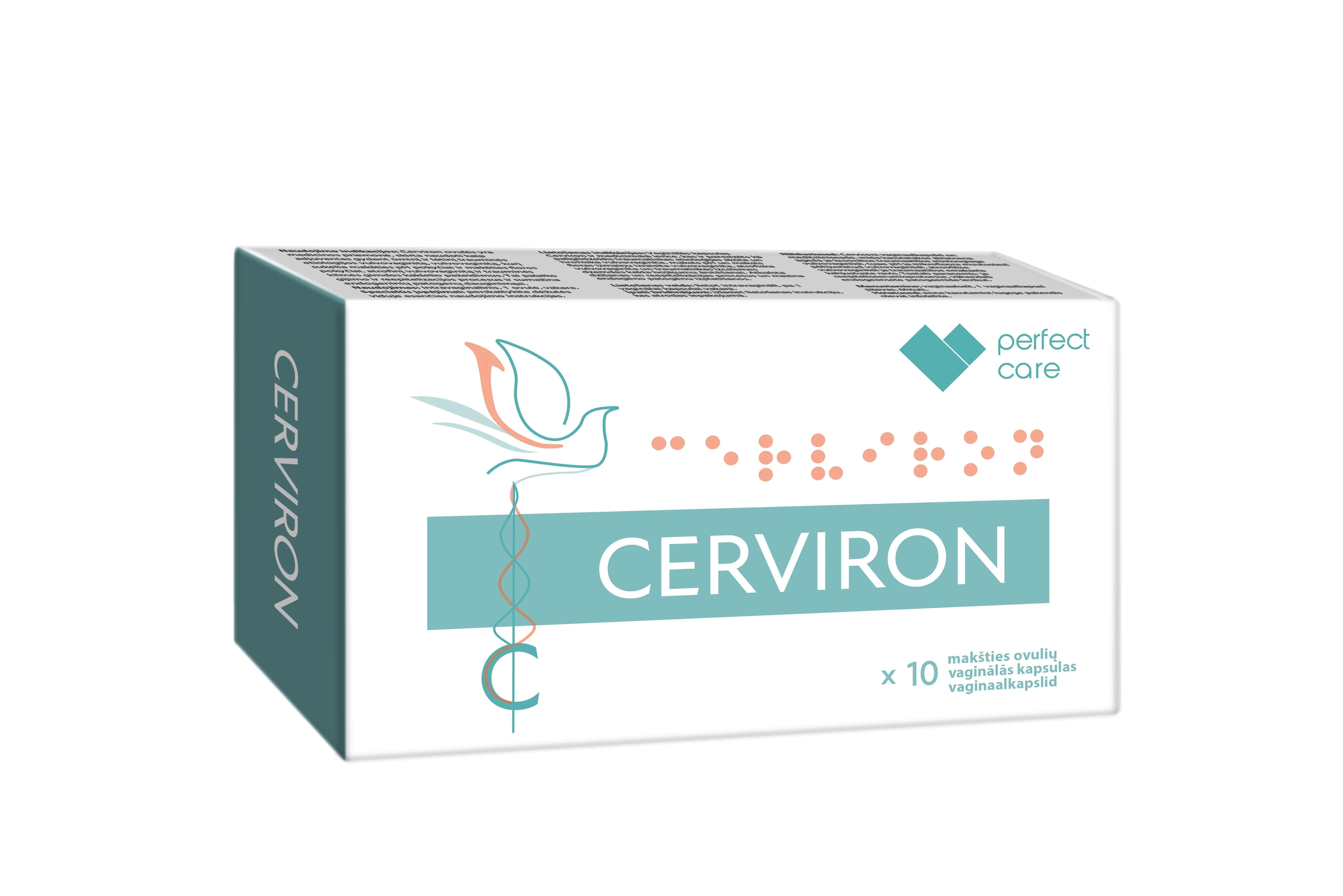 CERVIRON vaginālās kapsulas, 10 gab - Produkta attēls 