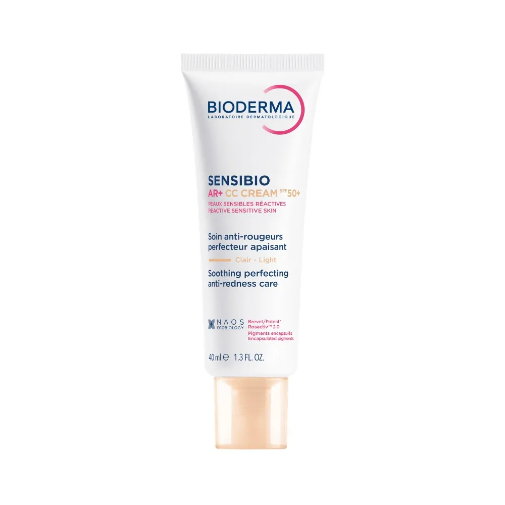 BIODERMA Sensibio AR+ CC Cream SPF50+, 40 ml - Produkta attēls 