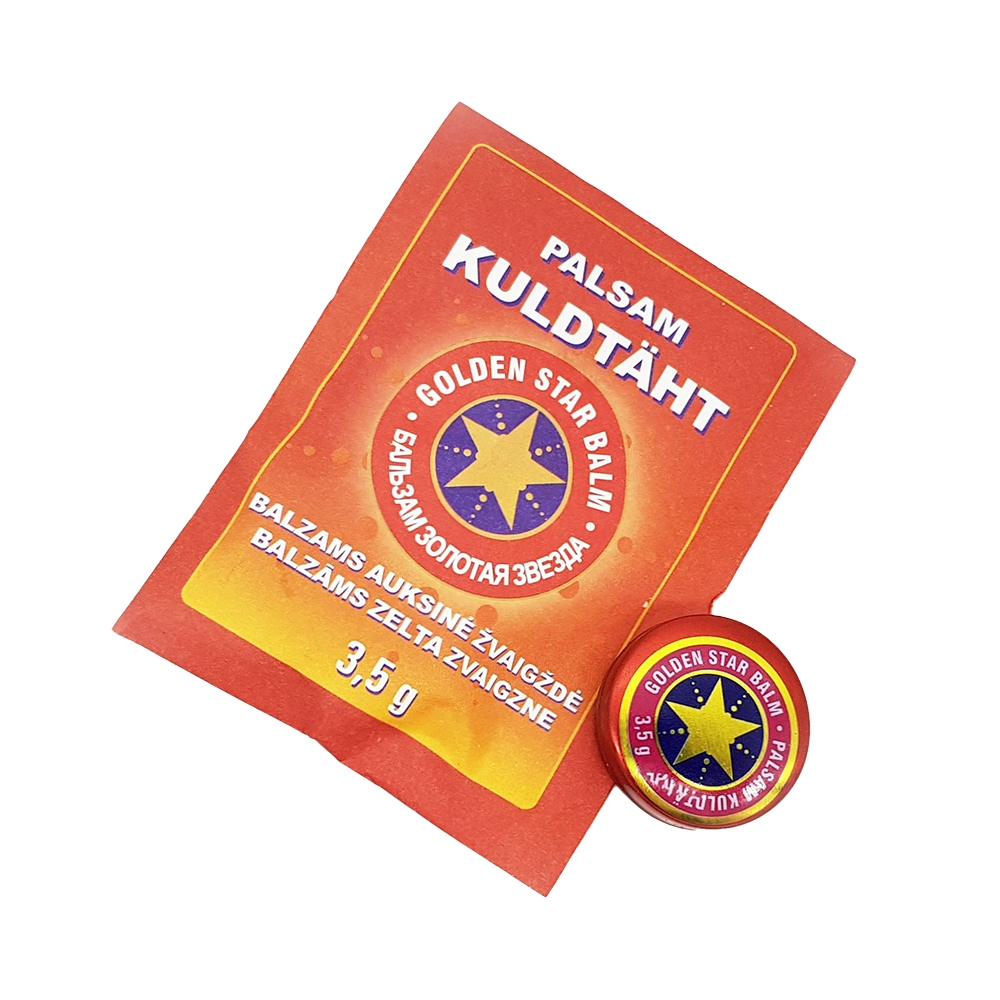 Zelta Zvaigznīte balzams Golden star, 3.5 g - Produkta attēls 
