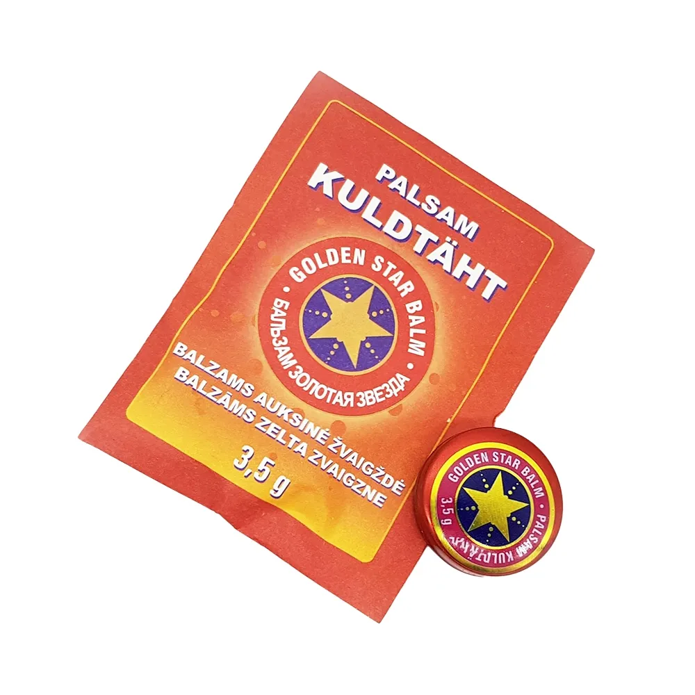 Zelta Zvaigznīte balzams Golden star, 3.5 g - Produkta attēls 