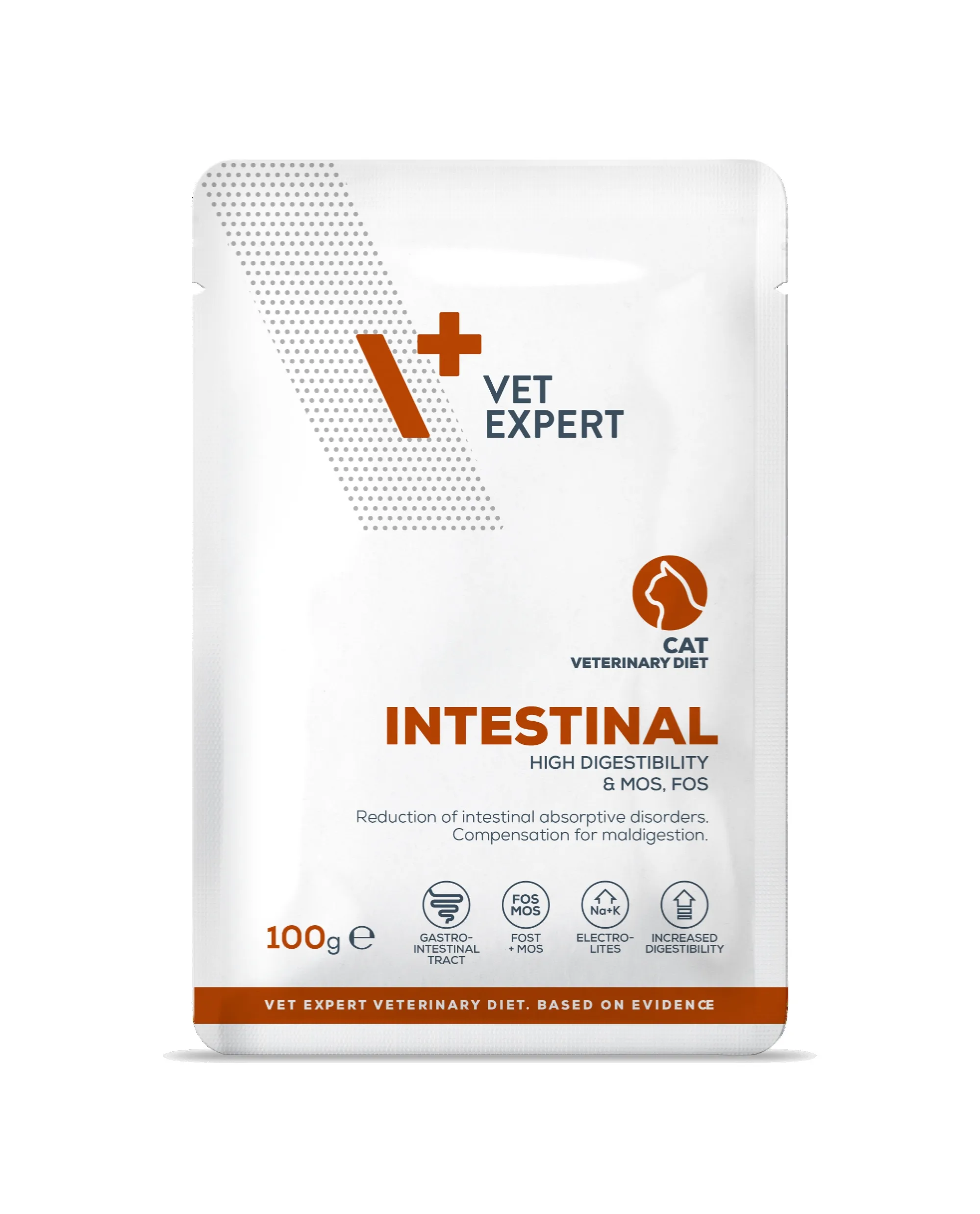 4T VD KAĶU INTESTINAL PAC 100G N12 LIELLOPS/VISTA - Produkta attēls 