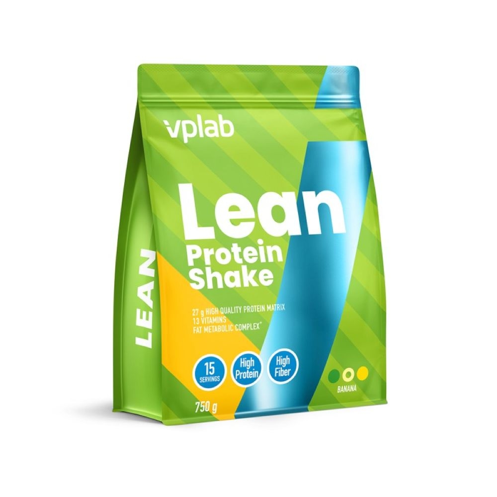 VPLAB proteīns ar banānu garšu LEAN PROTEIN SHAKE, 750 g - Produkta attēls 