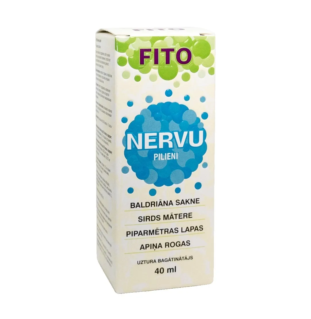 FITO Nervu pilieni, 40 ml - Produkta attēls 
