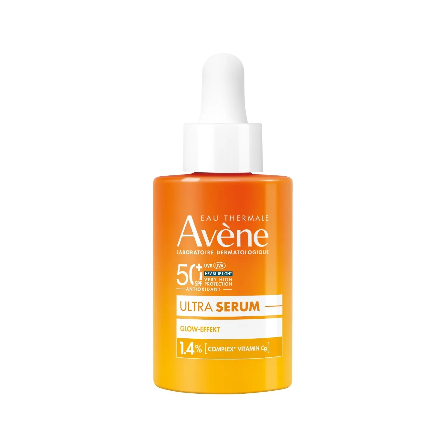 AVENE Sun Activates Glow Ultra SPF50 serums, 30 ml - Produkta attēls 