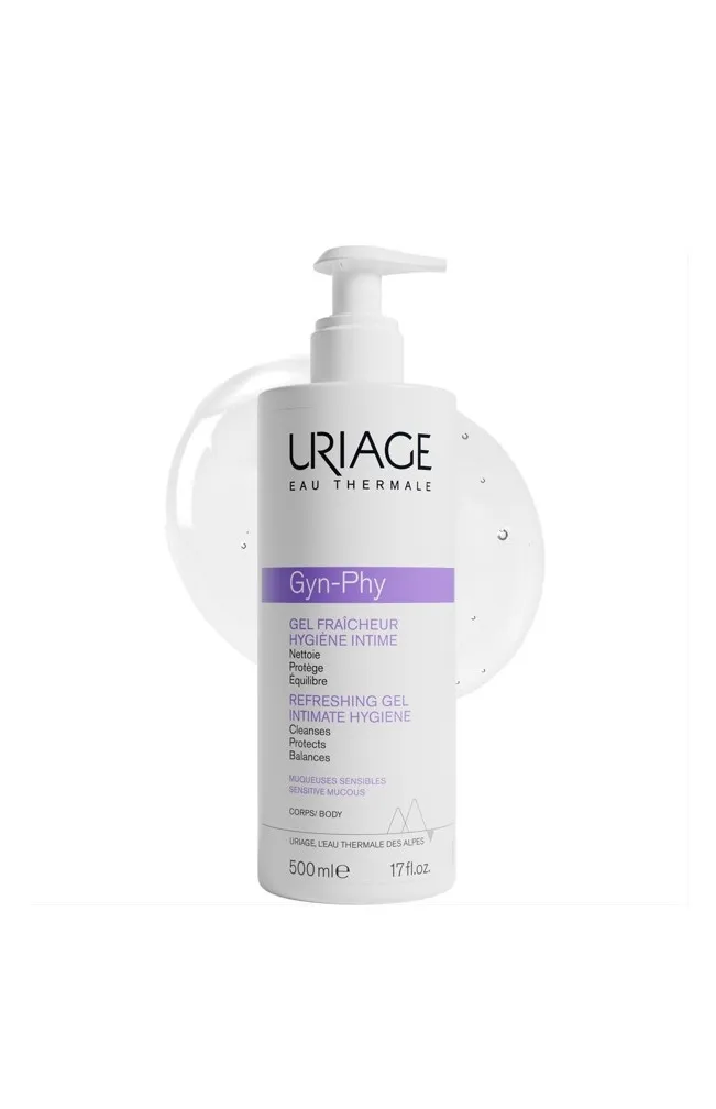 URIAGE Gyn-Phy intīmās higiēnas ziepes, 500 ml - Produkta attēls 
