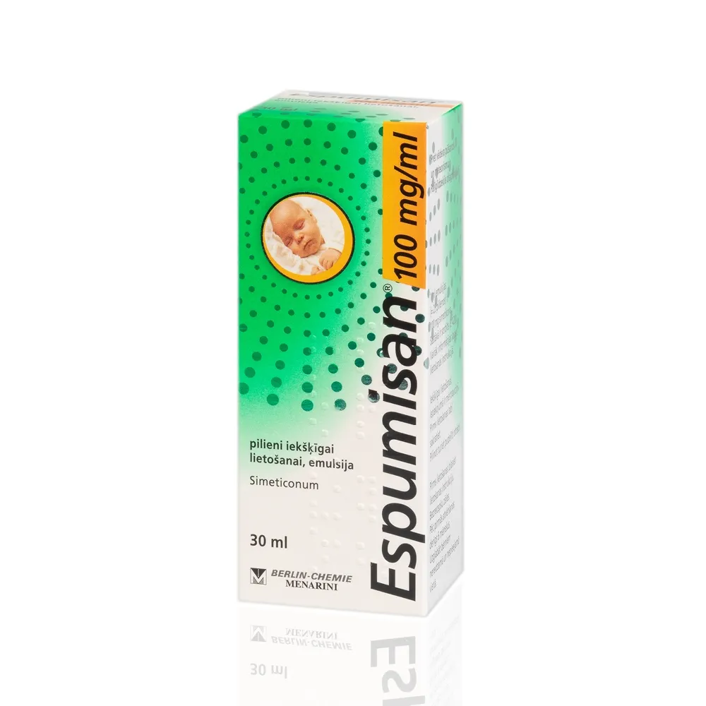 ESPUMISAN 100MG/ML DROP EMULSIJA 30ML - Produkta attēls 