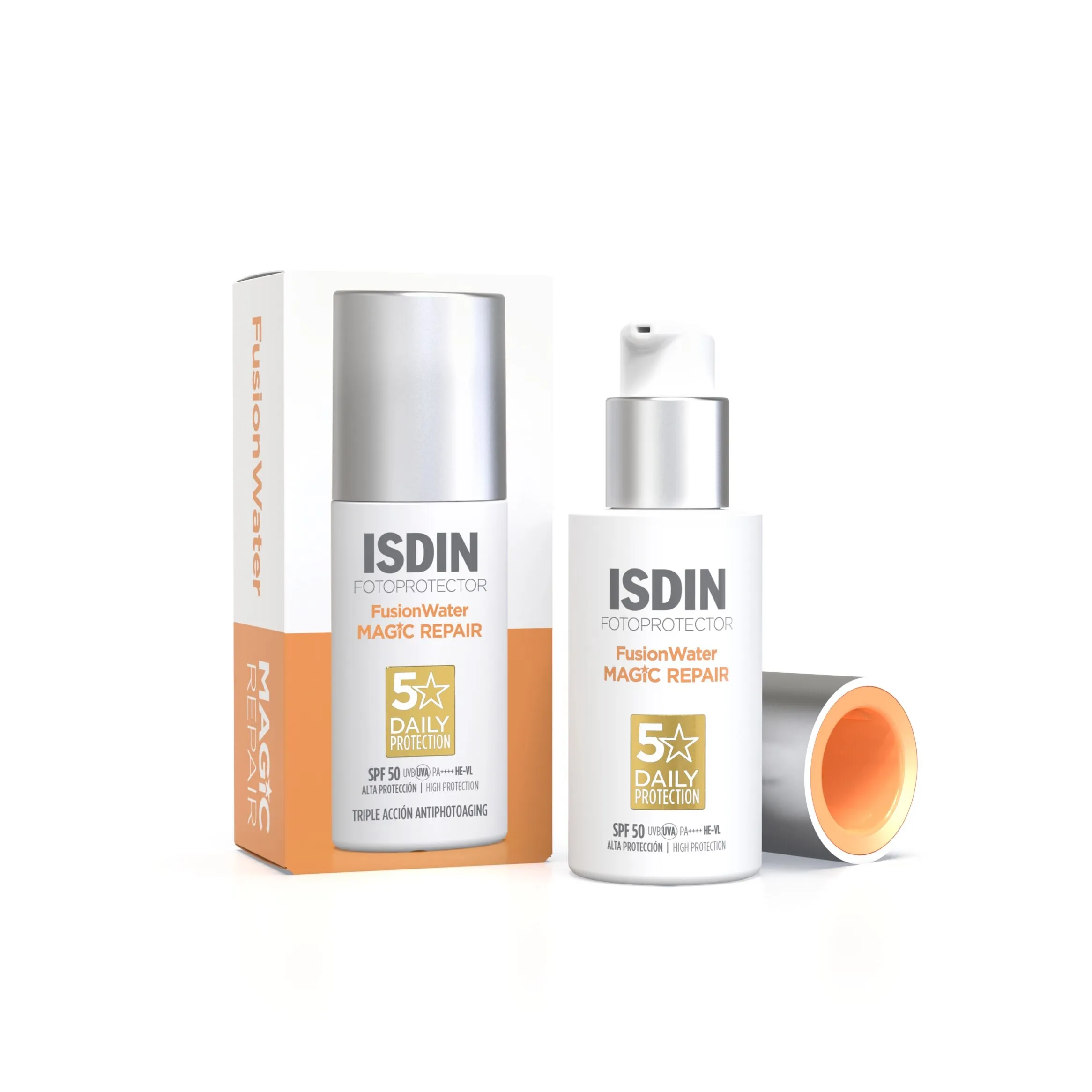 ISDIN Fotoprotector Magic Age Repair fluīds SPF50, 50 ml - Produkta attēls 