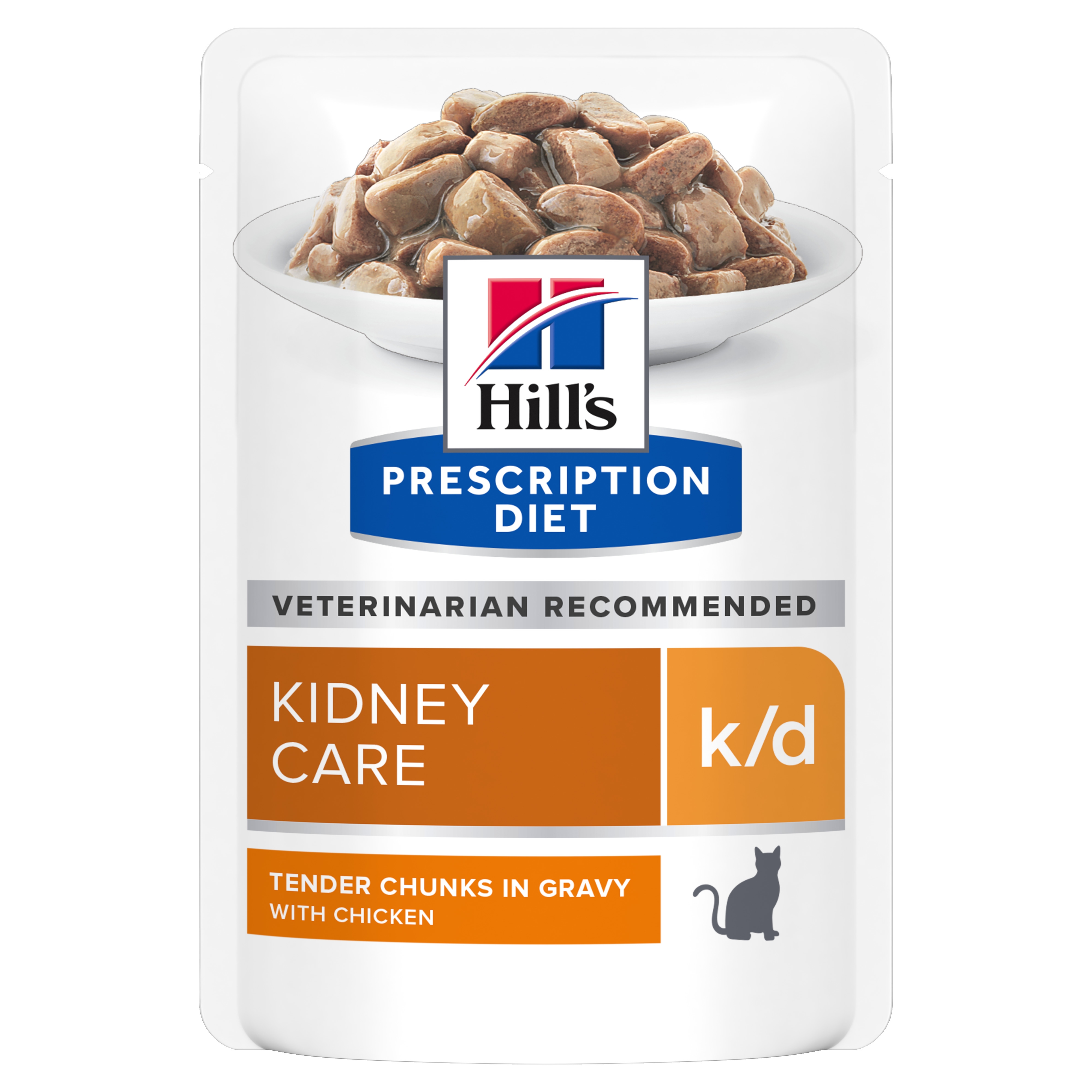 Hills PD kaķu mitrā barība paciņā K/D vista 85g N12 - Produkta attēls 