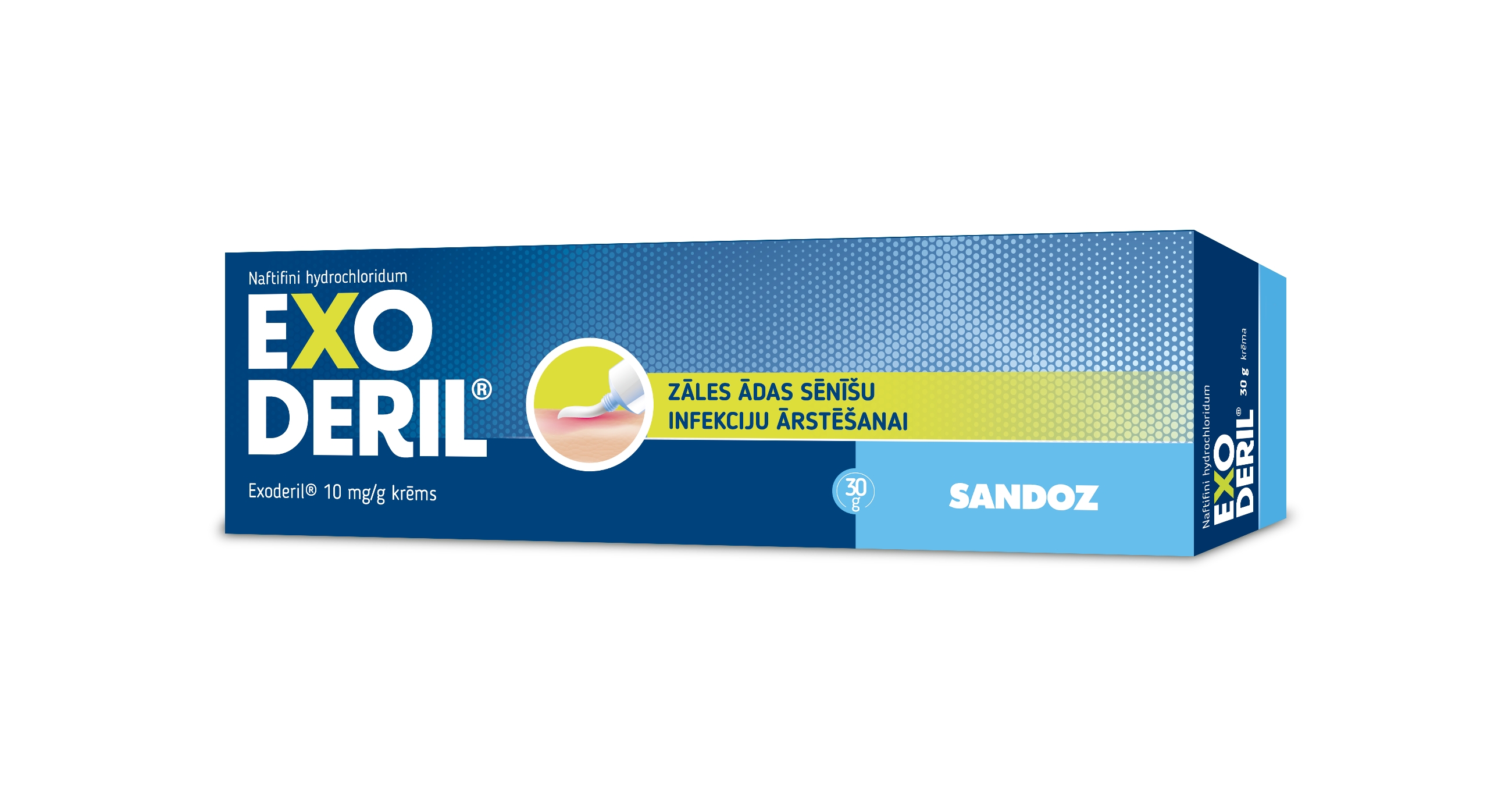 EXODERIL krēms, 30 g - Produkta attēls 