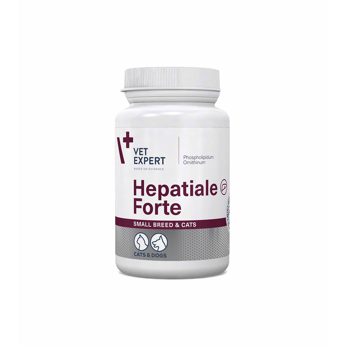VE HEPATIALE FORTE MAZI SUŅI/KAĶI 170MG KAPS N40 - Produkta attēls 