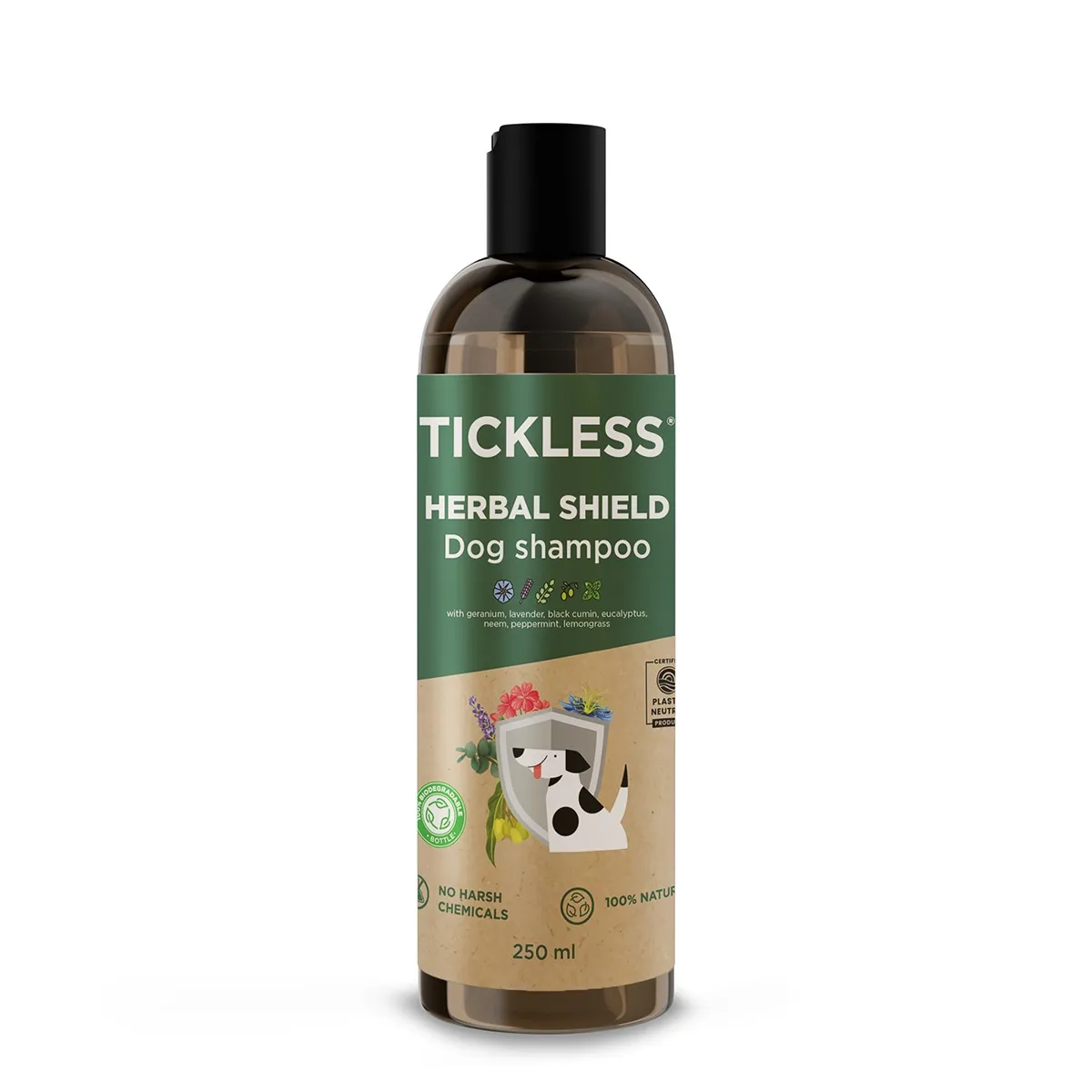 Tickless Shield šampūns suņiem 250ml - Produkta attēls 