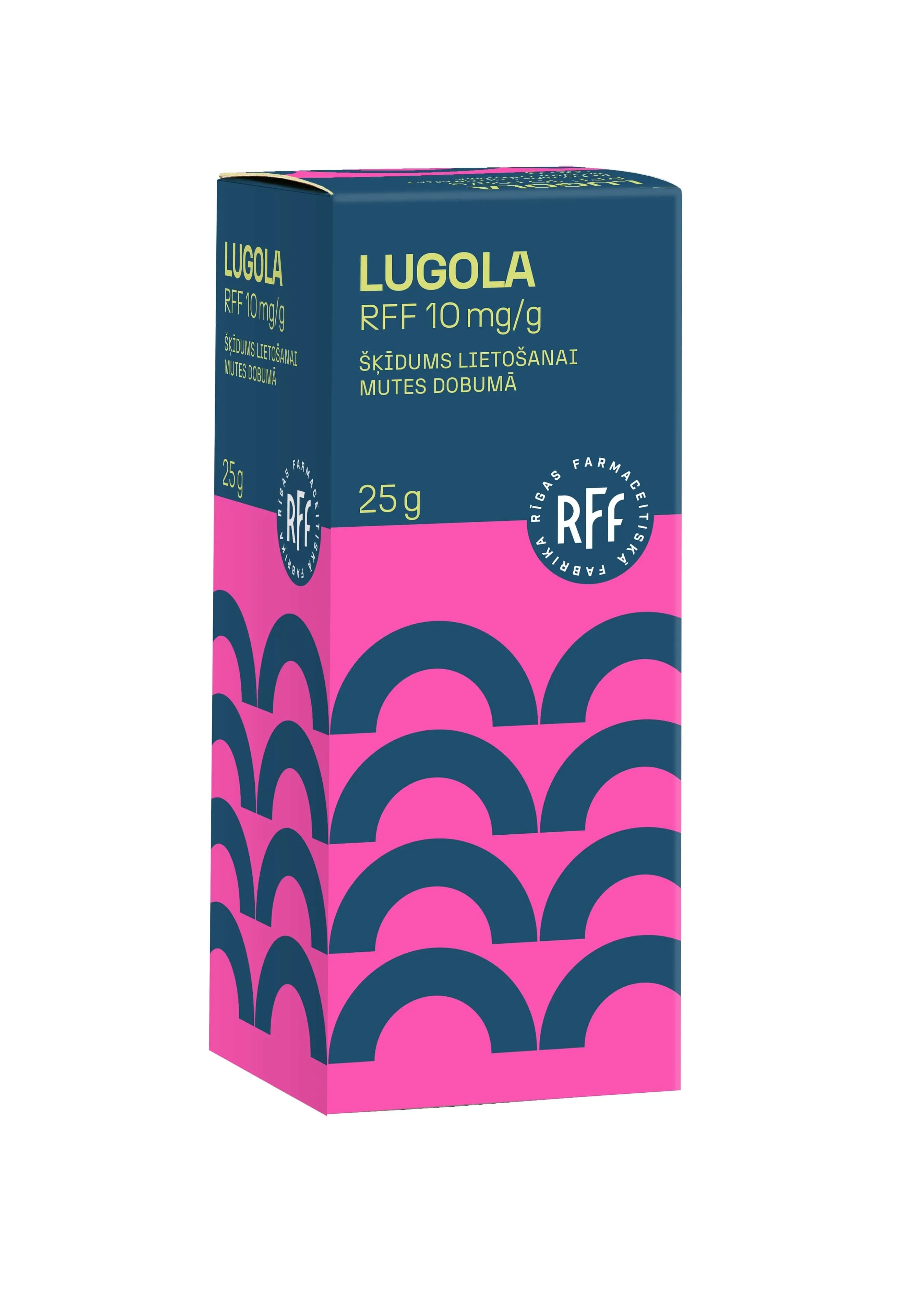 RFF Lugola 10 mg/g šķīdums, 25 g - Produkta attēls 