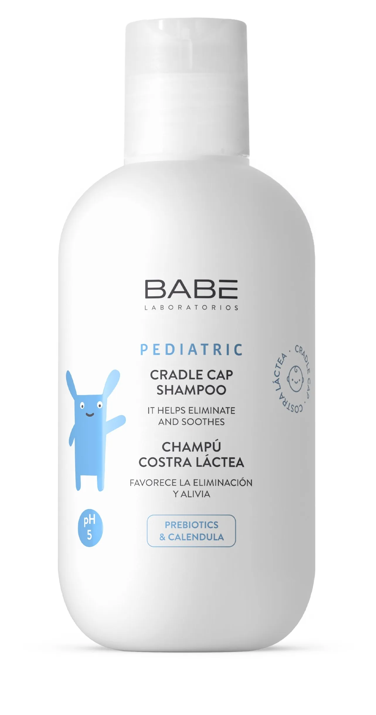 BABE Pediatric šampūns pret piena kreveli, 200ml - Produkta attēls 