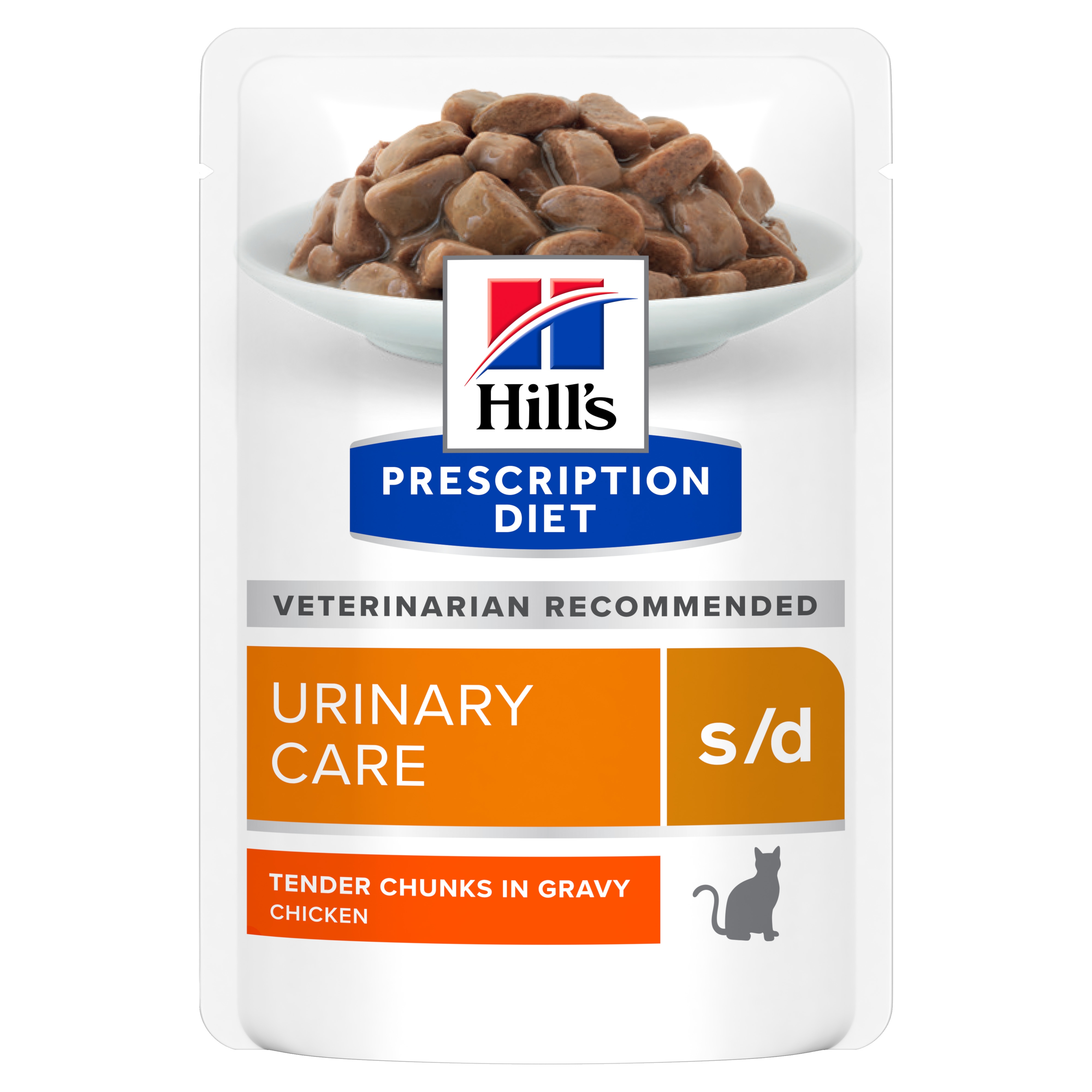 Hills PD kaķu mitrā barība paciņā S/D 85g N12 - Produkta attēls 
