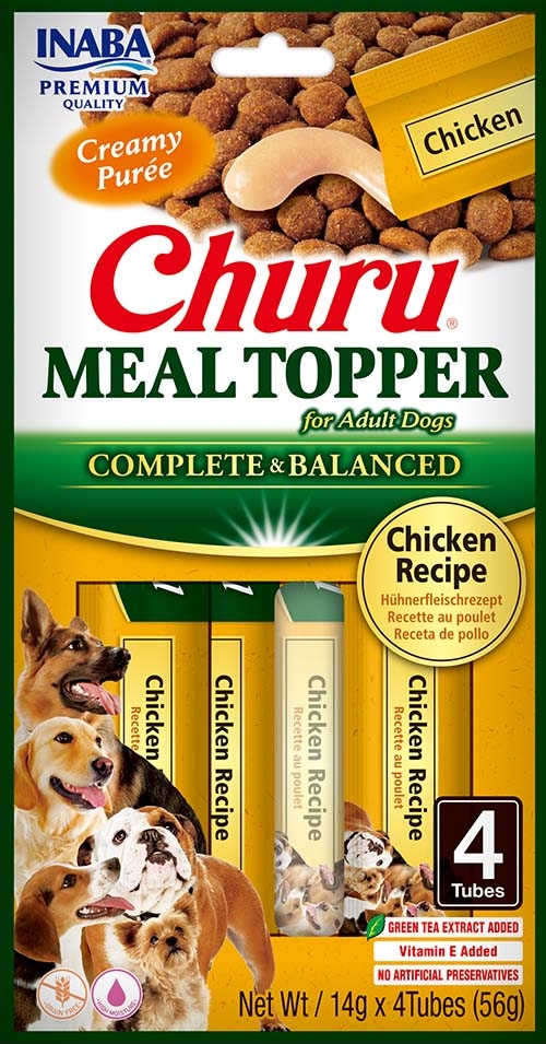 Churu Meal Topper mērce suņiem, vista 56g (14gx4) N12 - Produkta attēls 