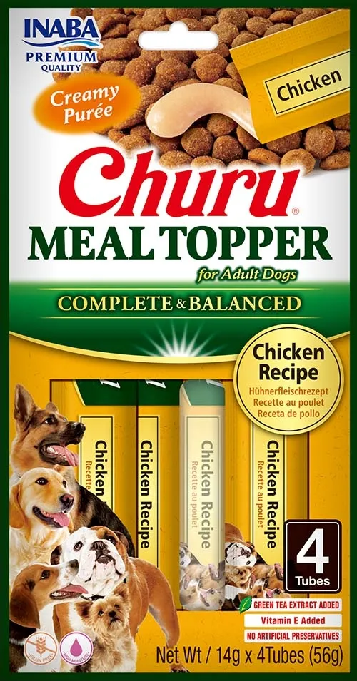 Churu Meal Topper mērce suņiem, vista 56g (14gx4) N12 - Produkta attēls 