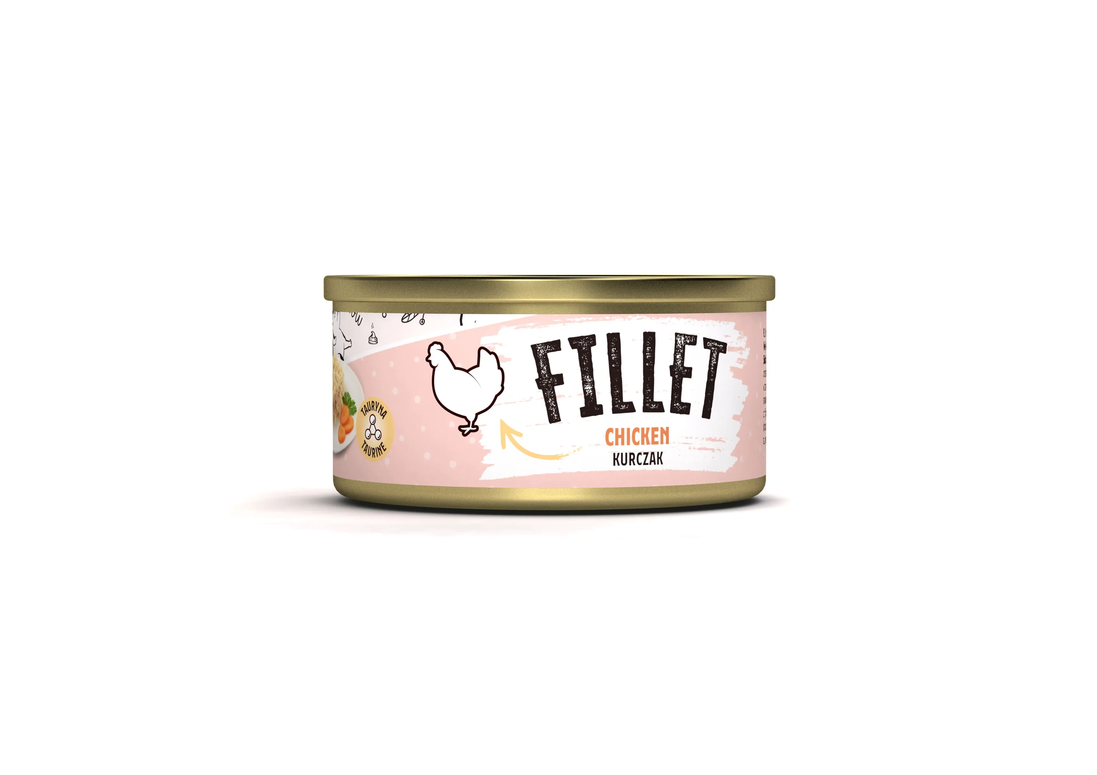 MR.BANDIT CAT FILLET KONS CHICKEN /VISTAS FILEJA 80G /1704 - Produkta attēls 