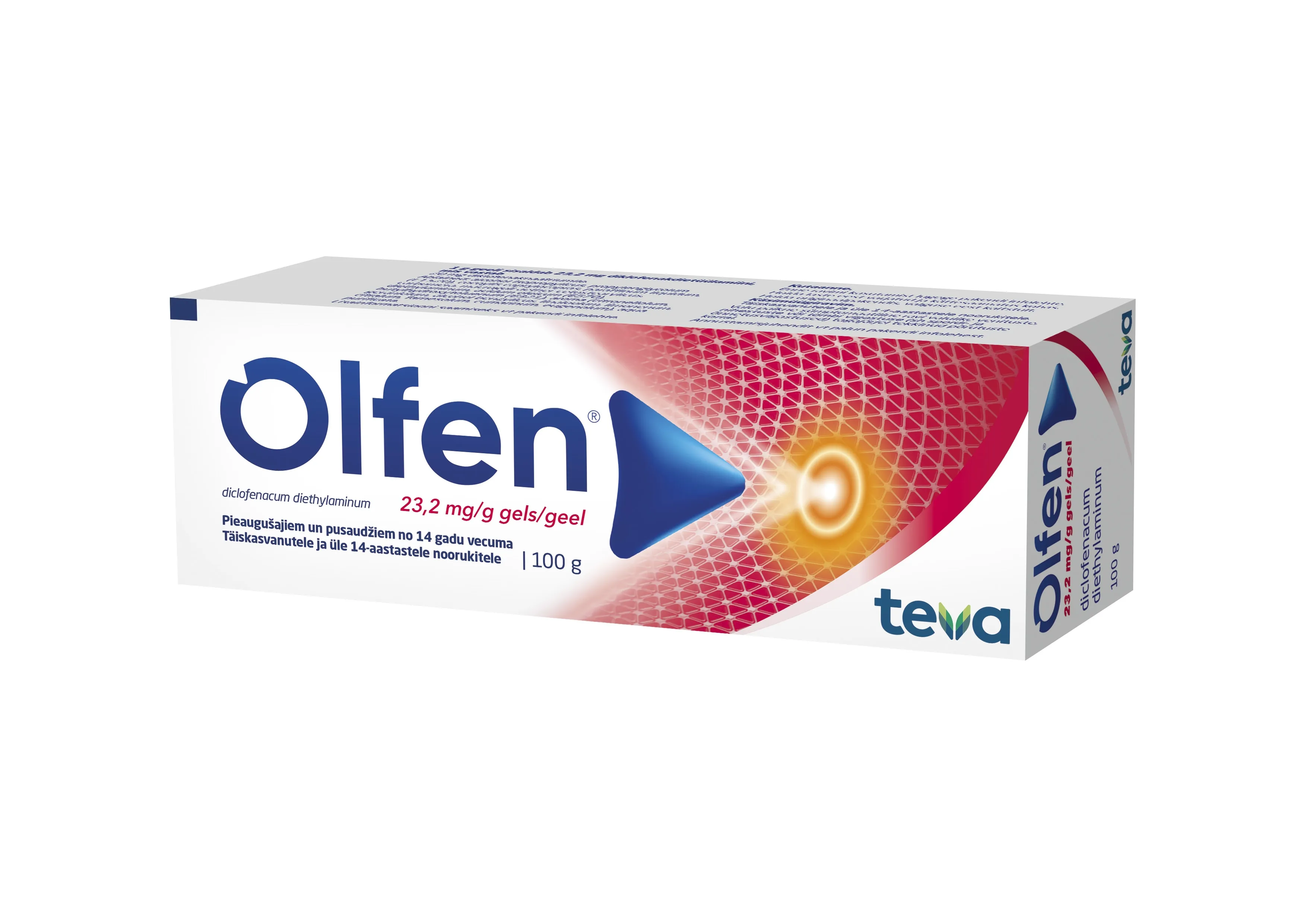 OLFEN 23.2 mg/ g gels, 100 g. - Produkta attēls 