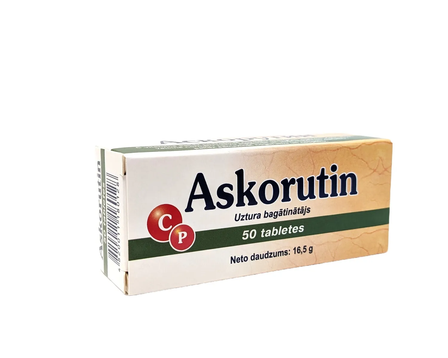 ASCORUTIN tabletes, 50 gab. - Produkta attēls 