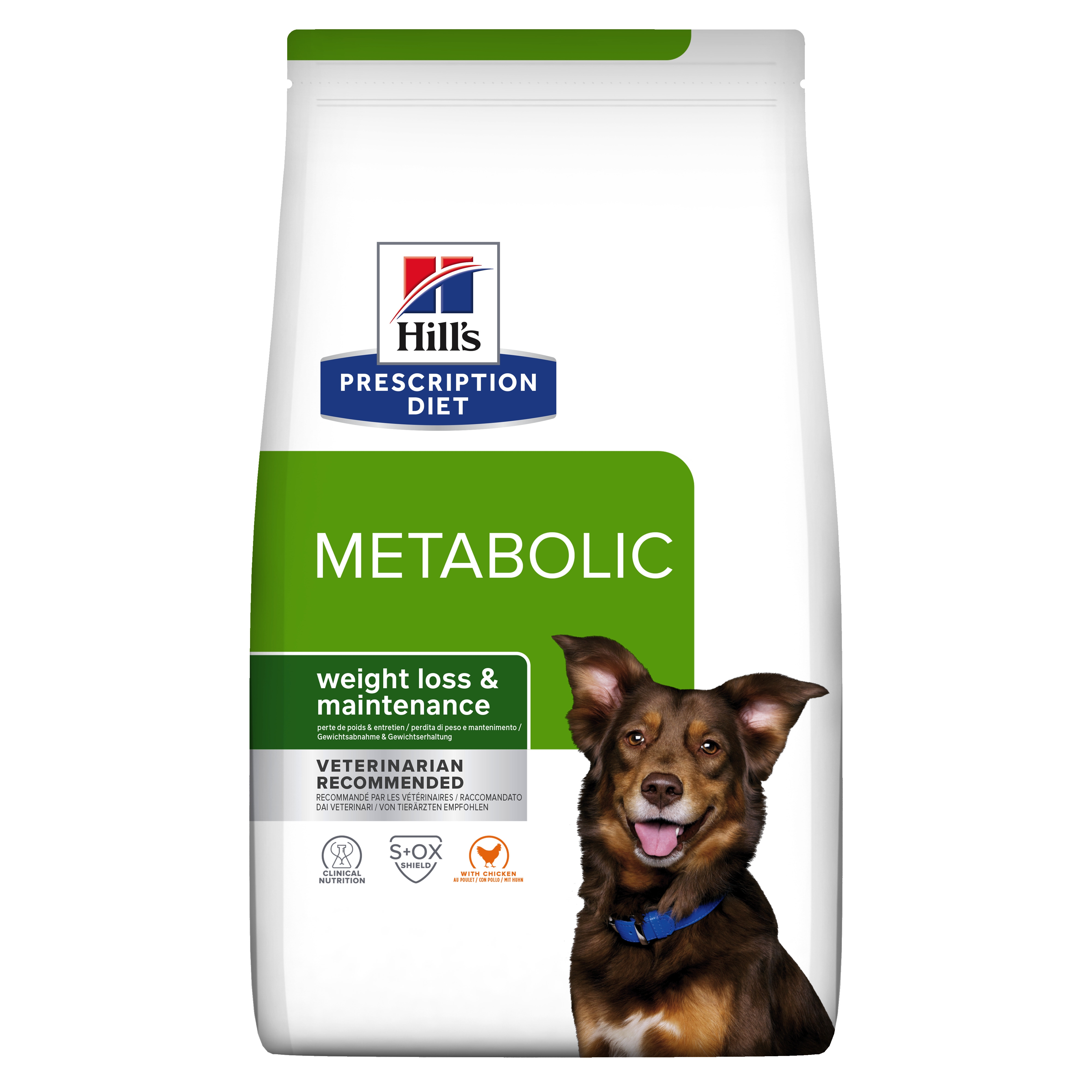 Hills PD suņu sausā barība Metabolic vista 4kg - Produkta attēls 