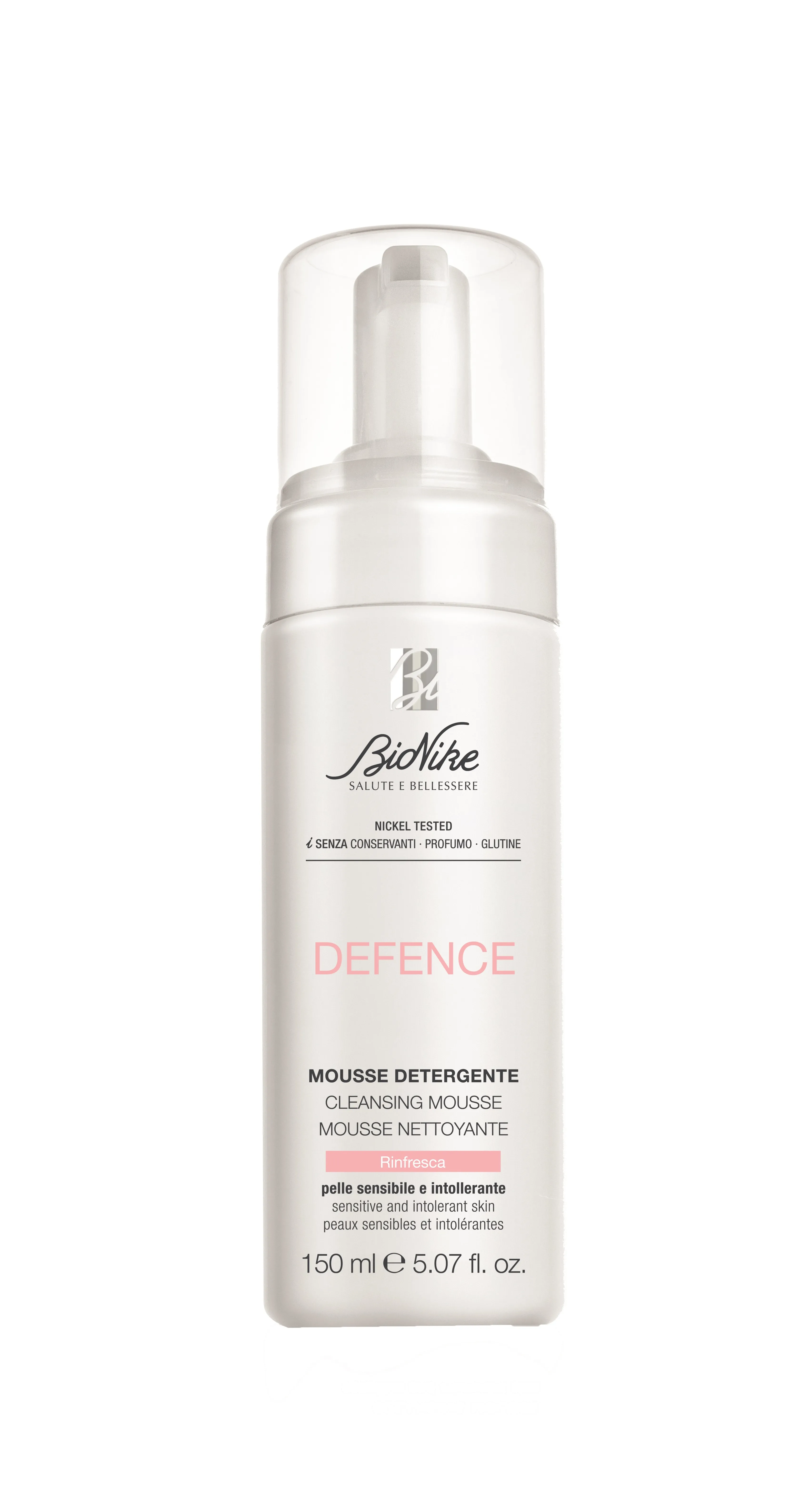 BIONIKE Defence Cleansing Mousse attīroša putas, 150 ml - Produkta attēls 