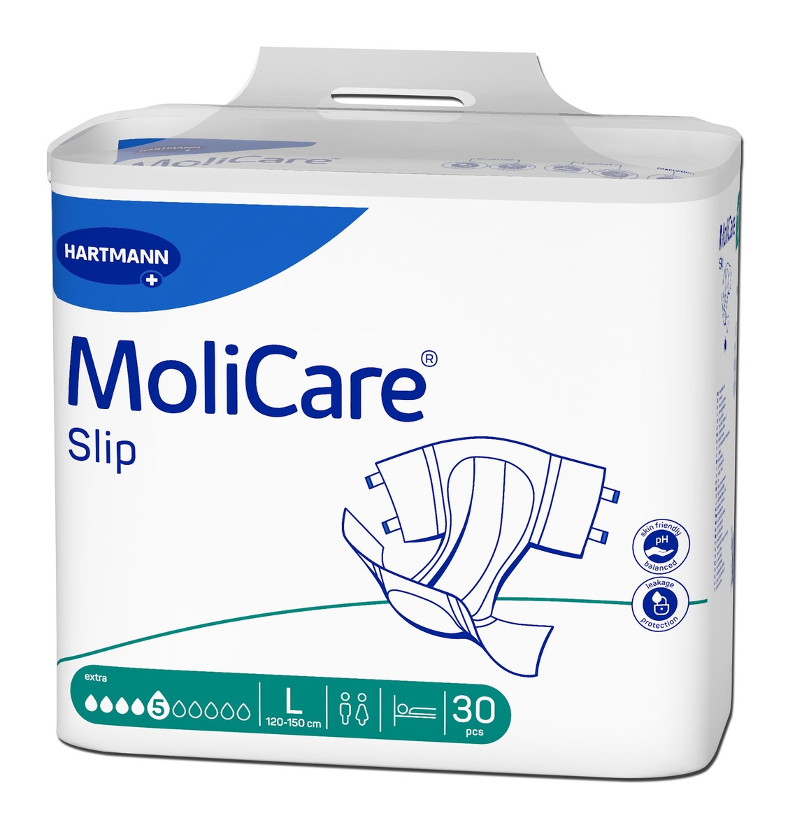 MOLICARE Slip Extra autiņbikses, 30 gab. - Produkta attēls 
