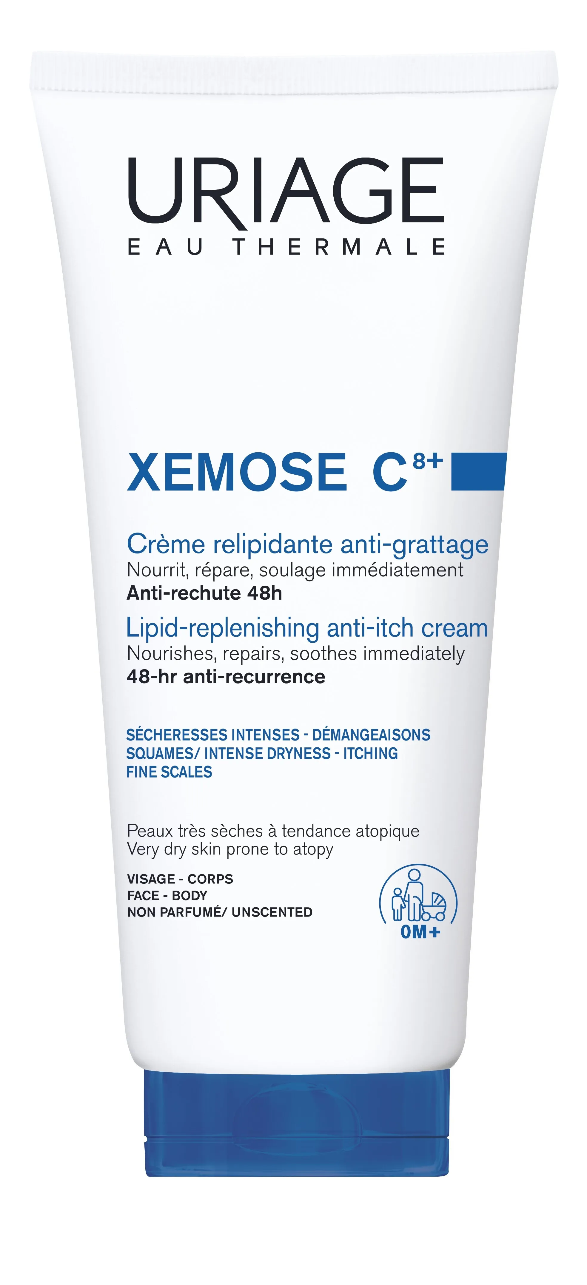URIAGE Xemose Lipid-Replenishing Anti-Irritation krēms, 200 ml - Produkta attēls 