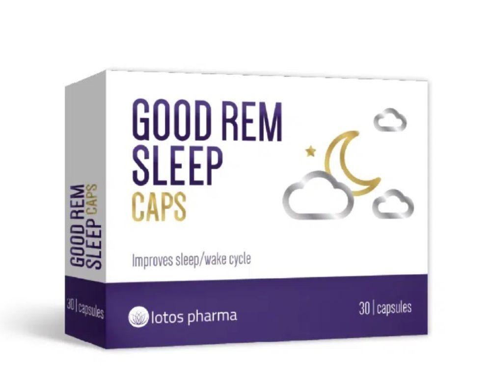 GOOD REM SLEEP, 30 kapsulas - Produkta attēls 
