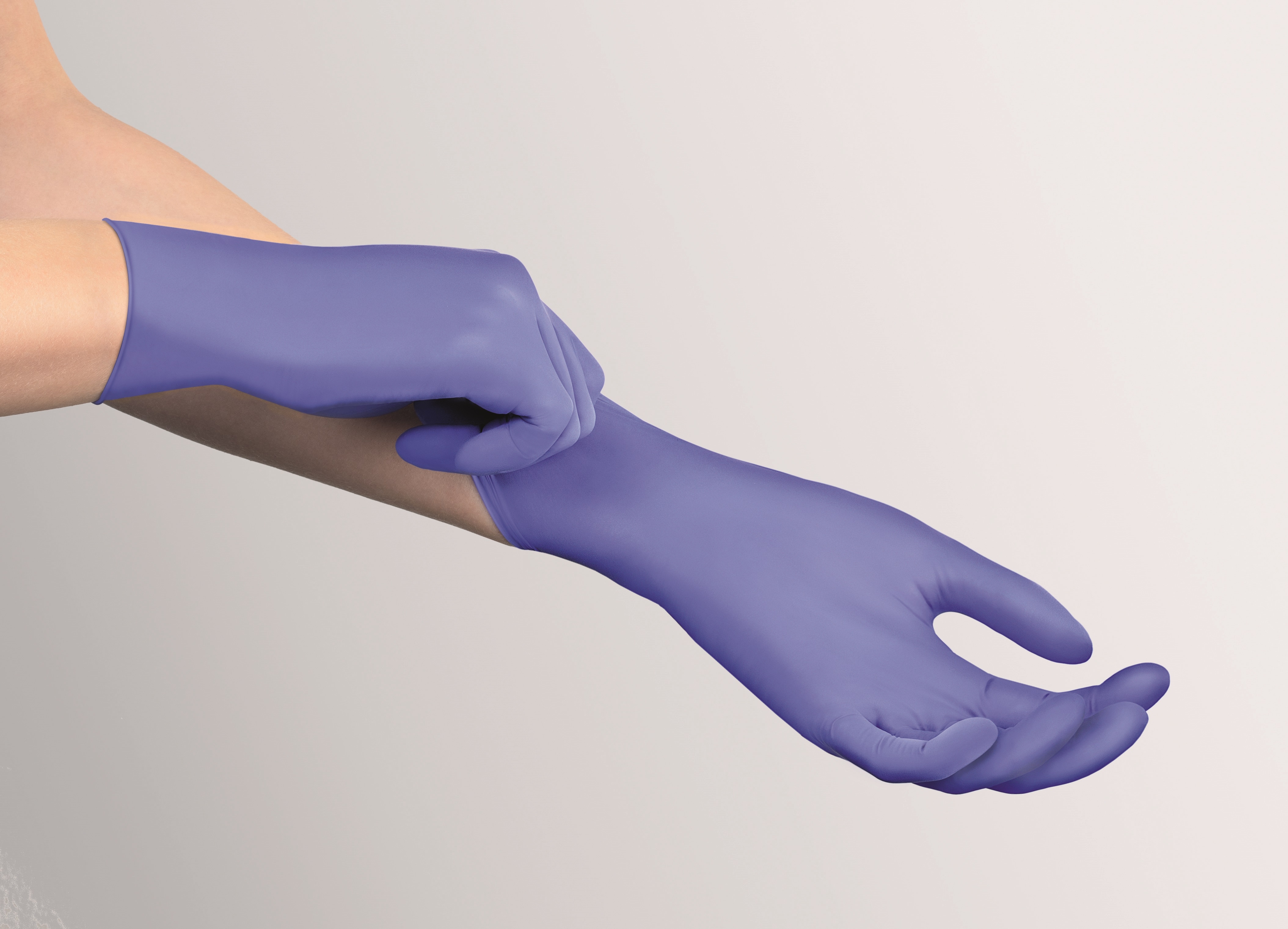 PEHA-SOFT Nitrile PF cimdi (S), 100 gab - Produkta attēls 
