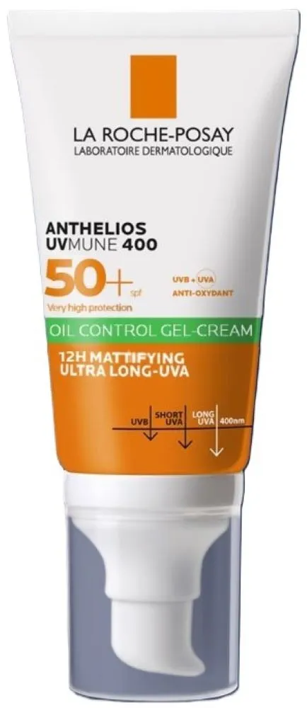 LA ROCHE-POSAY Anthelios UVMune 400 želeja-krēms SPF50+, 50 ml - Produkta attēls 