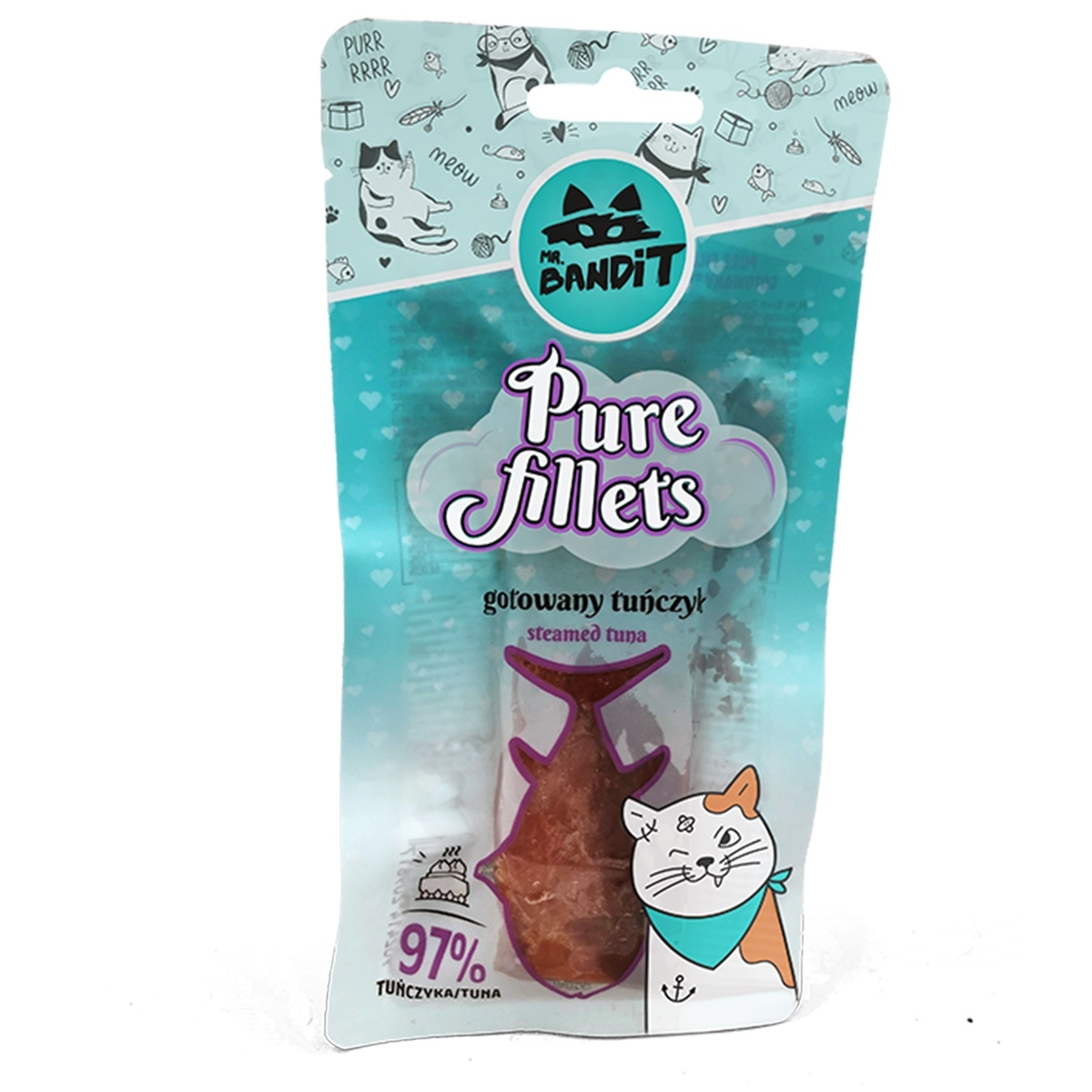 MR.BANDIT CAT TVAICĒTA TUNČA FILEJA 30G - Produkta attēls 
