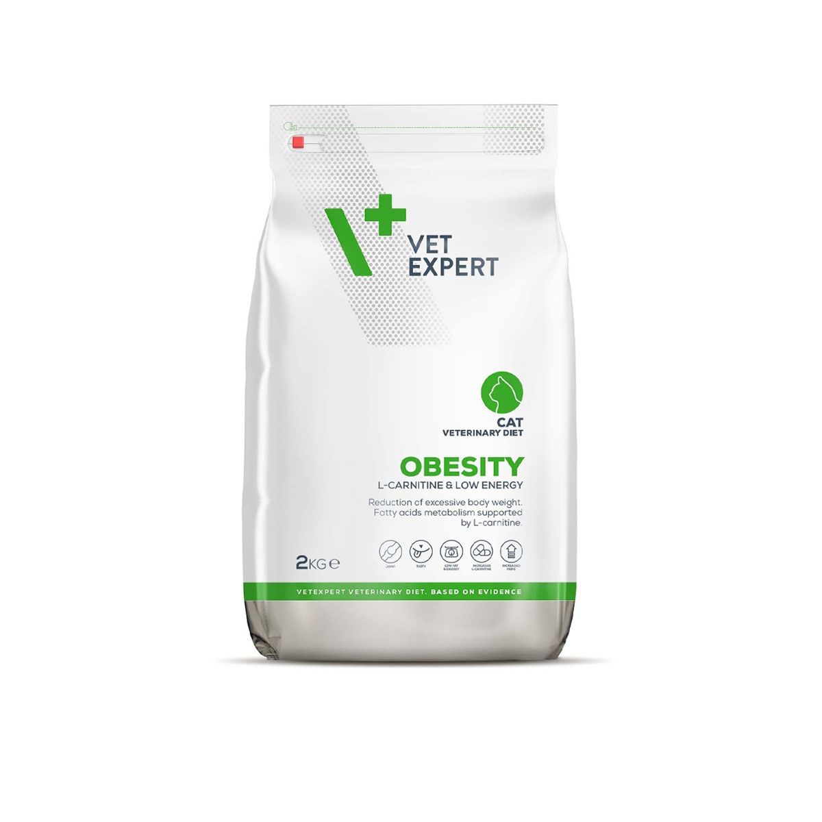 4T VD KAĶU OBESITY SAUSĀ B 2KG - Produkta attēls 